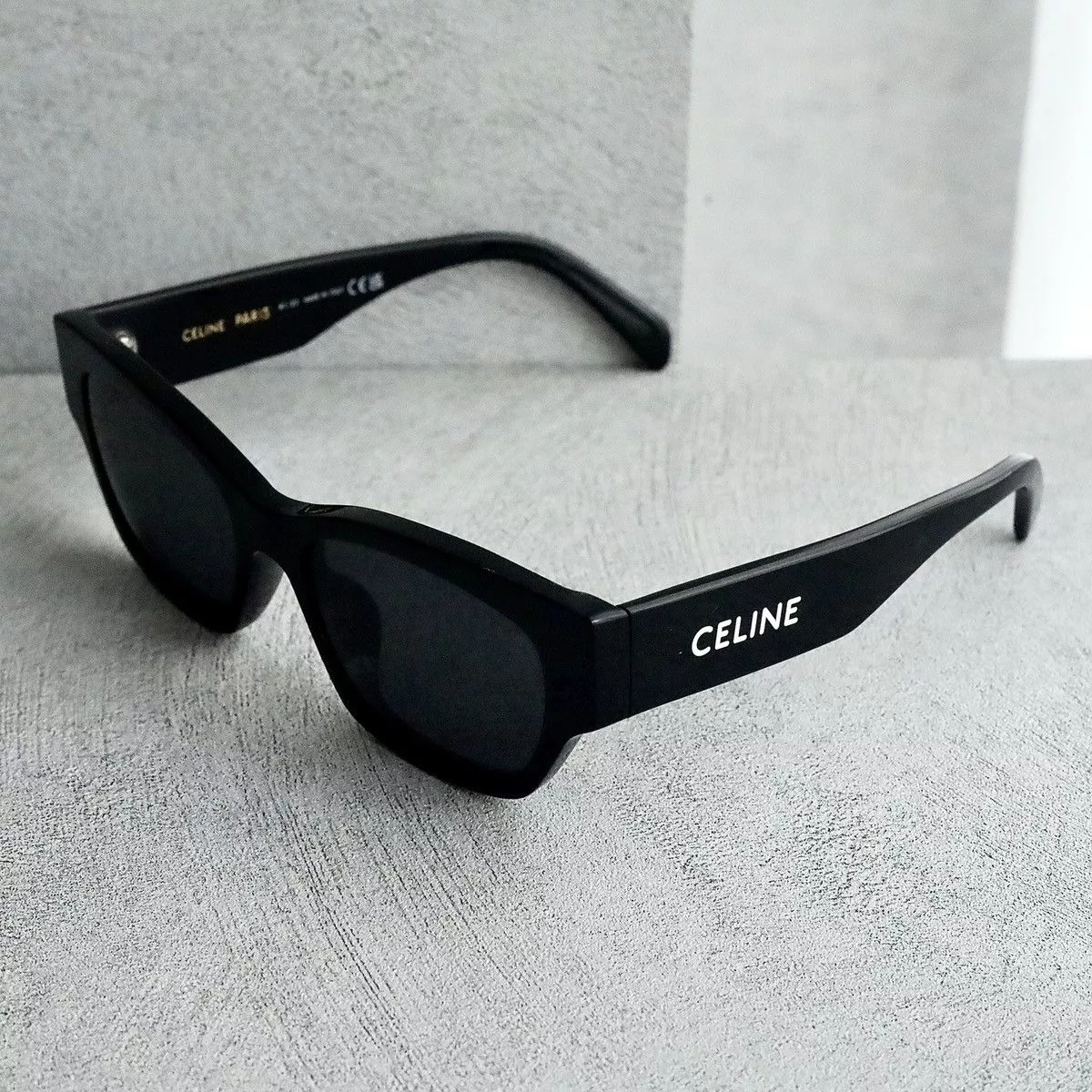 Celine Sunglasses CELINE CL40197U 01A SUNGLASSES Black