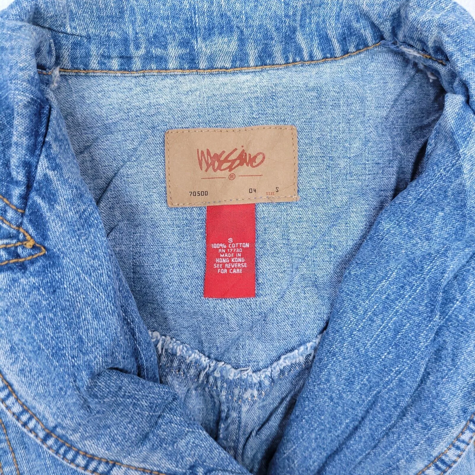 Mossimo Jackets Mossimo Casual Button Denim Jean Jacket Womens Size S Blue
