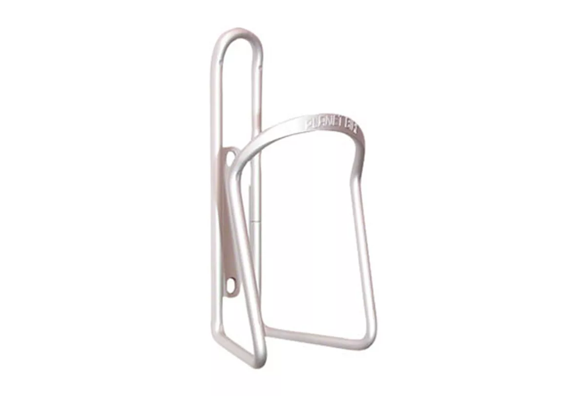 PLANET BIKE ALUMINUM WATER BOTTLE CAGE in silver SKUs: 4007