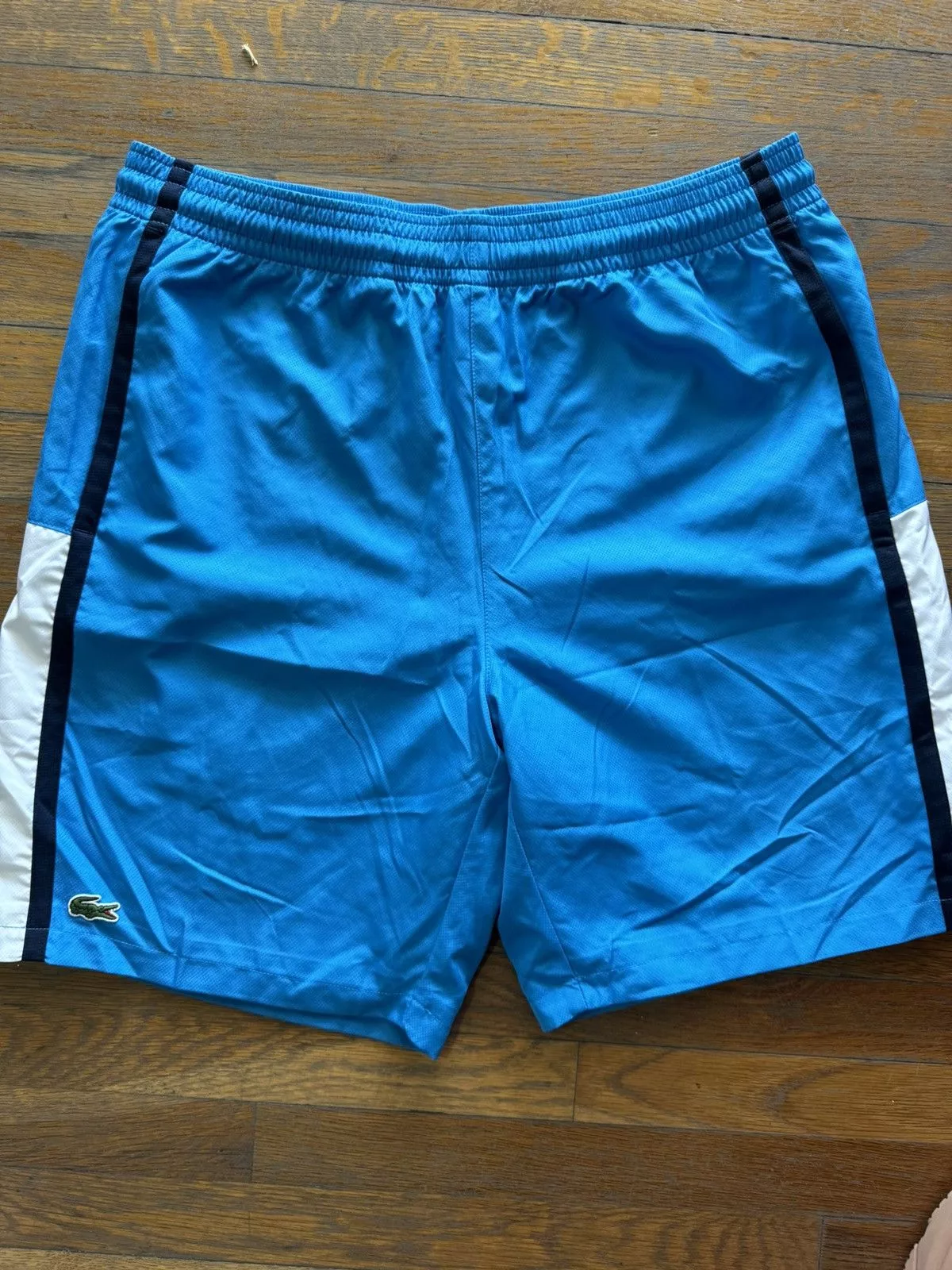 Lacoste Shorts Lacoste Casual Lightweight Color Block Shorts Black
