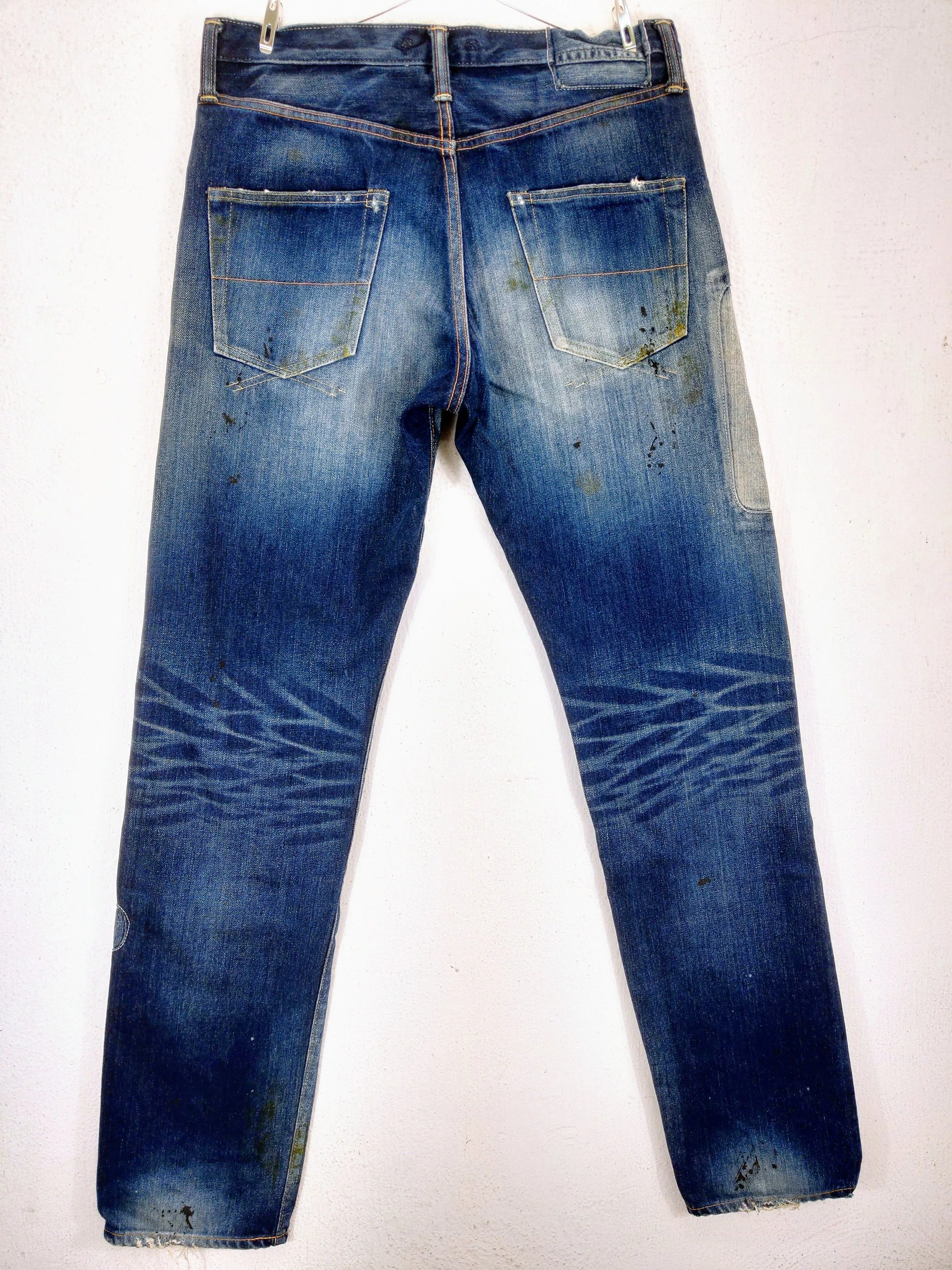 Maison MIHARA YASUHIRO Denim Maison MIHARA YASUHIRO Miharayasuhiro Patchwork Selvedge jeans Blue Vintage