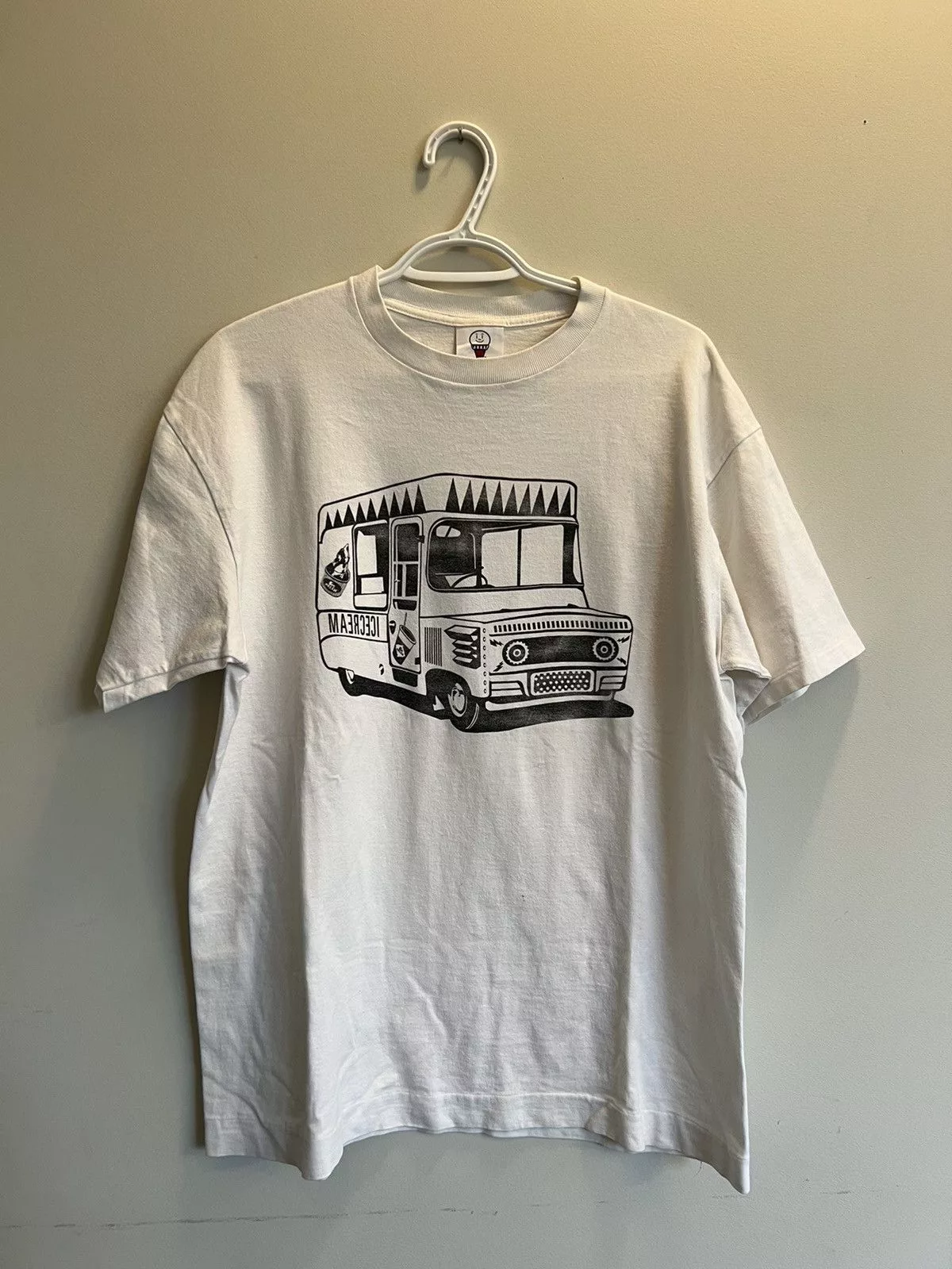 Billionaire Boys Club Short Sleeve T Shirts Billionaire Boys Club × Icecream VINTAGE 2008 BILLIONAIRE BOYS CLUB ICE CREAM TRUCK SHIRT White