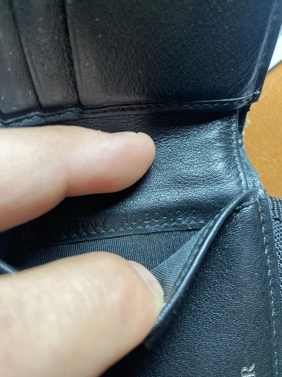 Dior Wallets Dior Oblique Monogram Wallet Blue