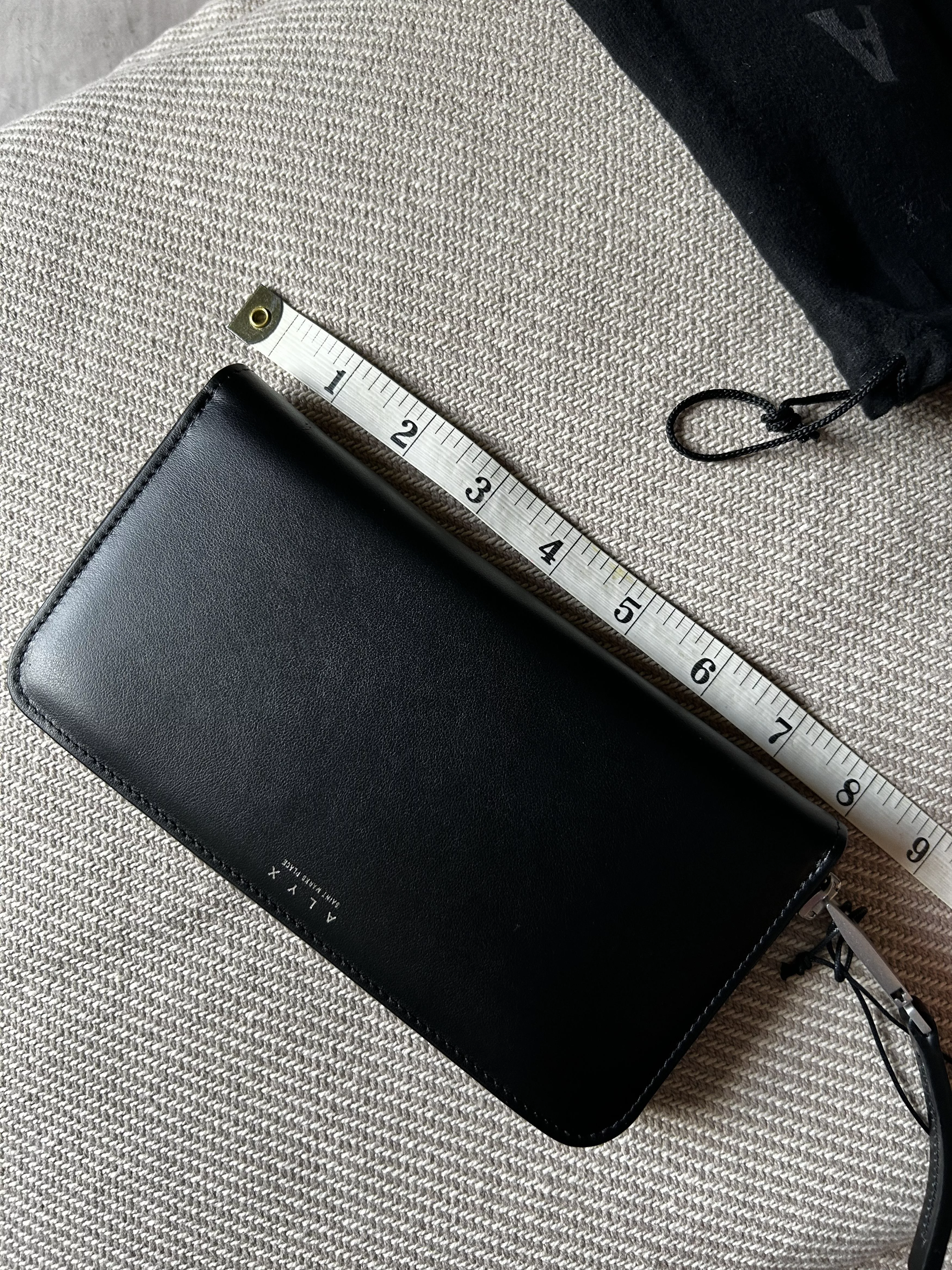 1017 ALYX 9SM Wallets 1017 ALYX 9SM BAXTER WALLET Black