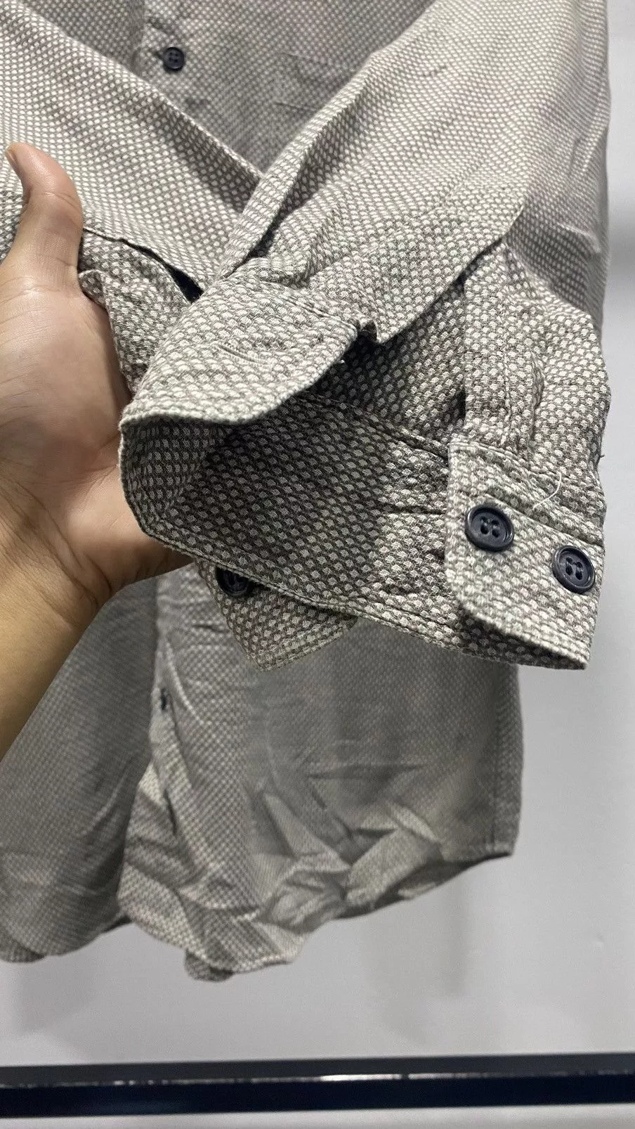 Vintage Shirts Button Ups Vintage 🚨FINAL DROP🚨 Modigliani Italy Snake Skin Formal Shirt White