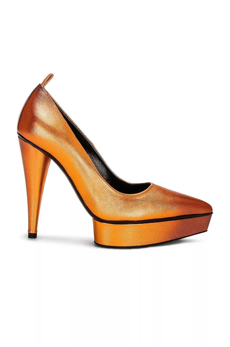 Tom Ford Heels Tom Ford o1loc1c0624 Laminated Cone Heel 120 Pump in Orange