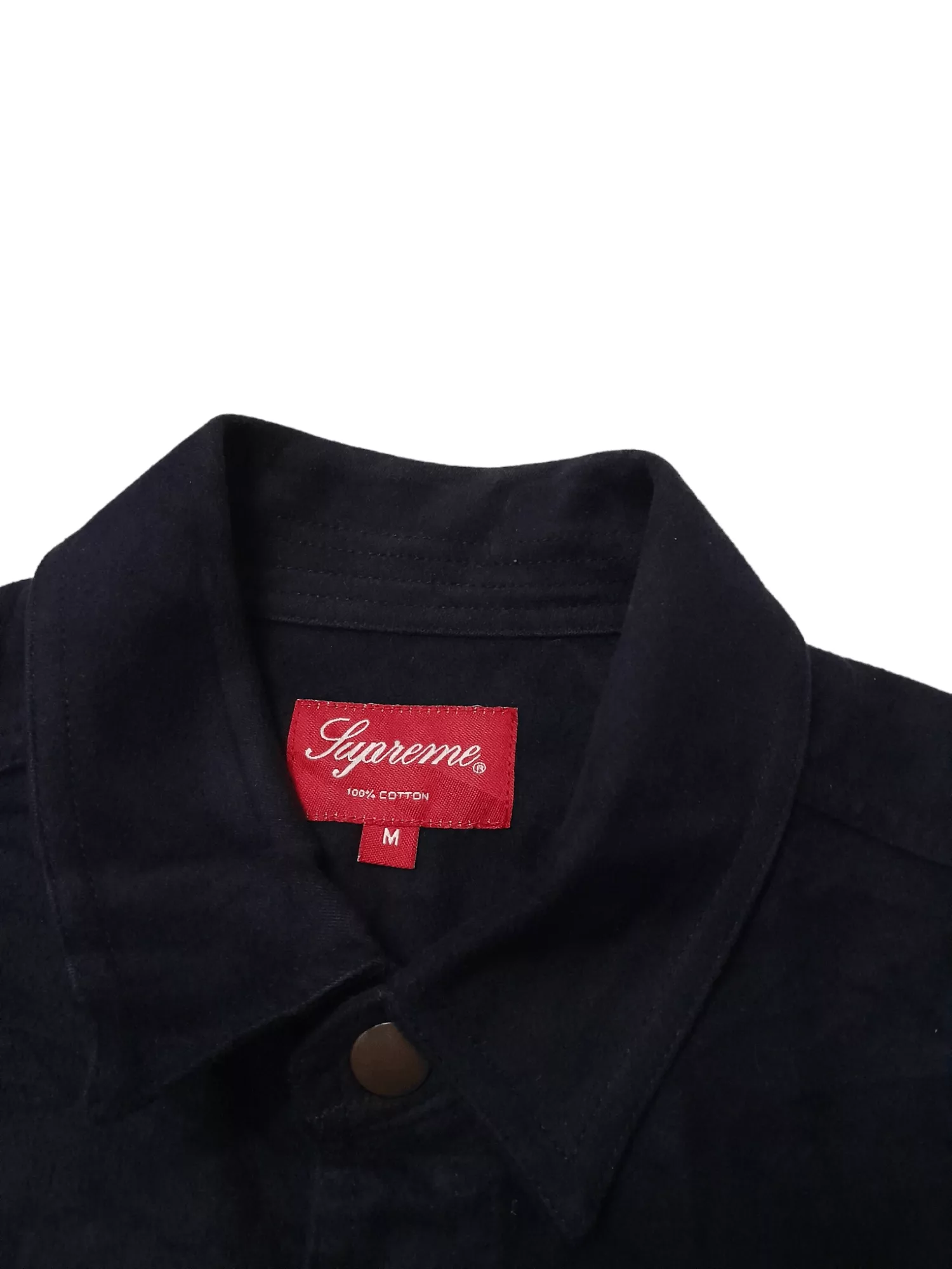 Supreme Light Jackets SUPREME Chamois Button (F294) Blue