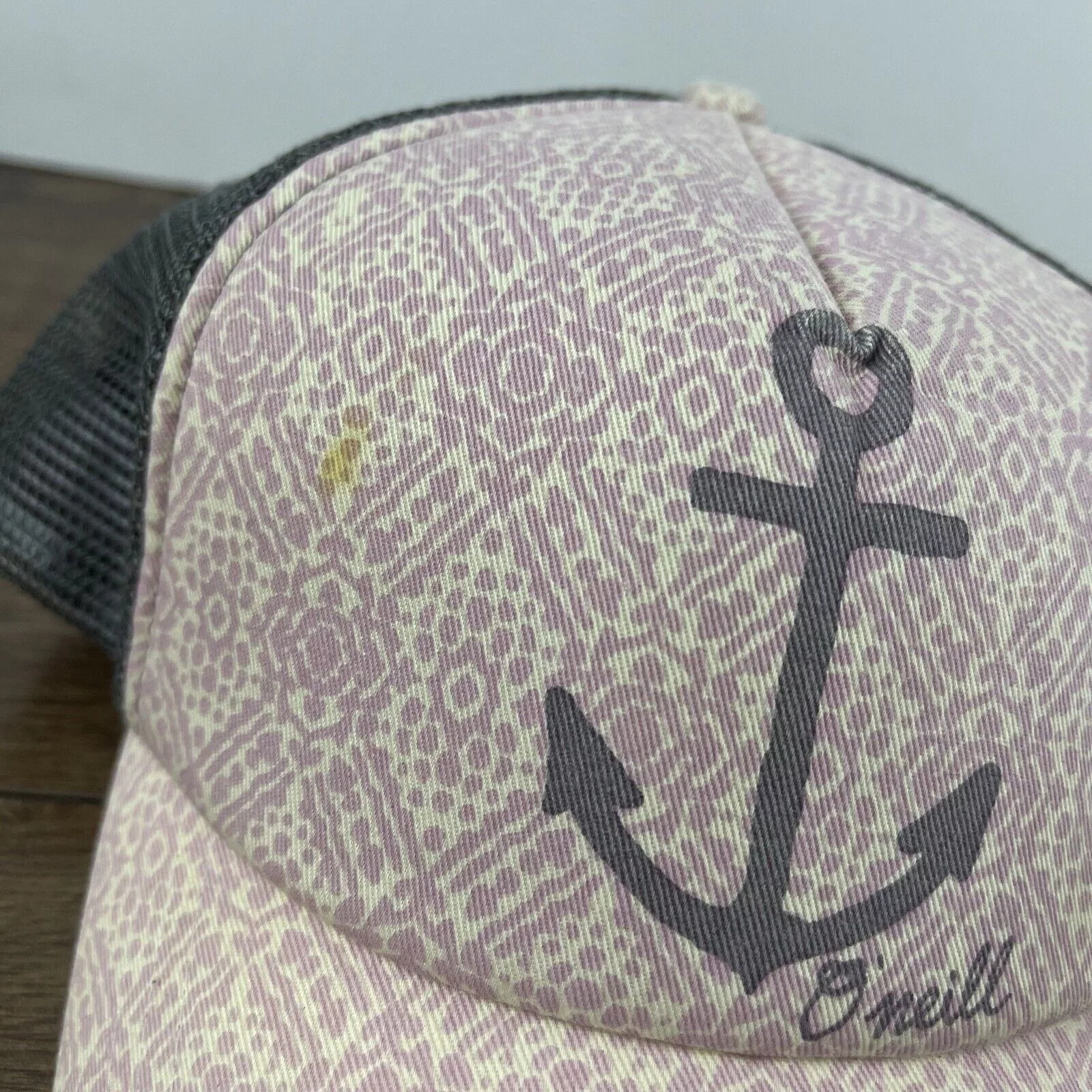 Other Hats Other O'neill Hat Anchor Snapback Hat Pink Hat Adjustable Pink Adu