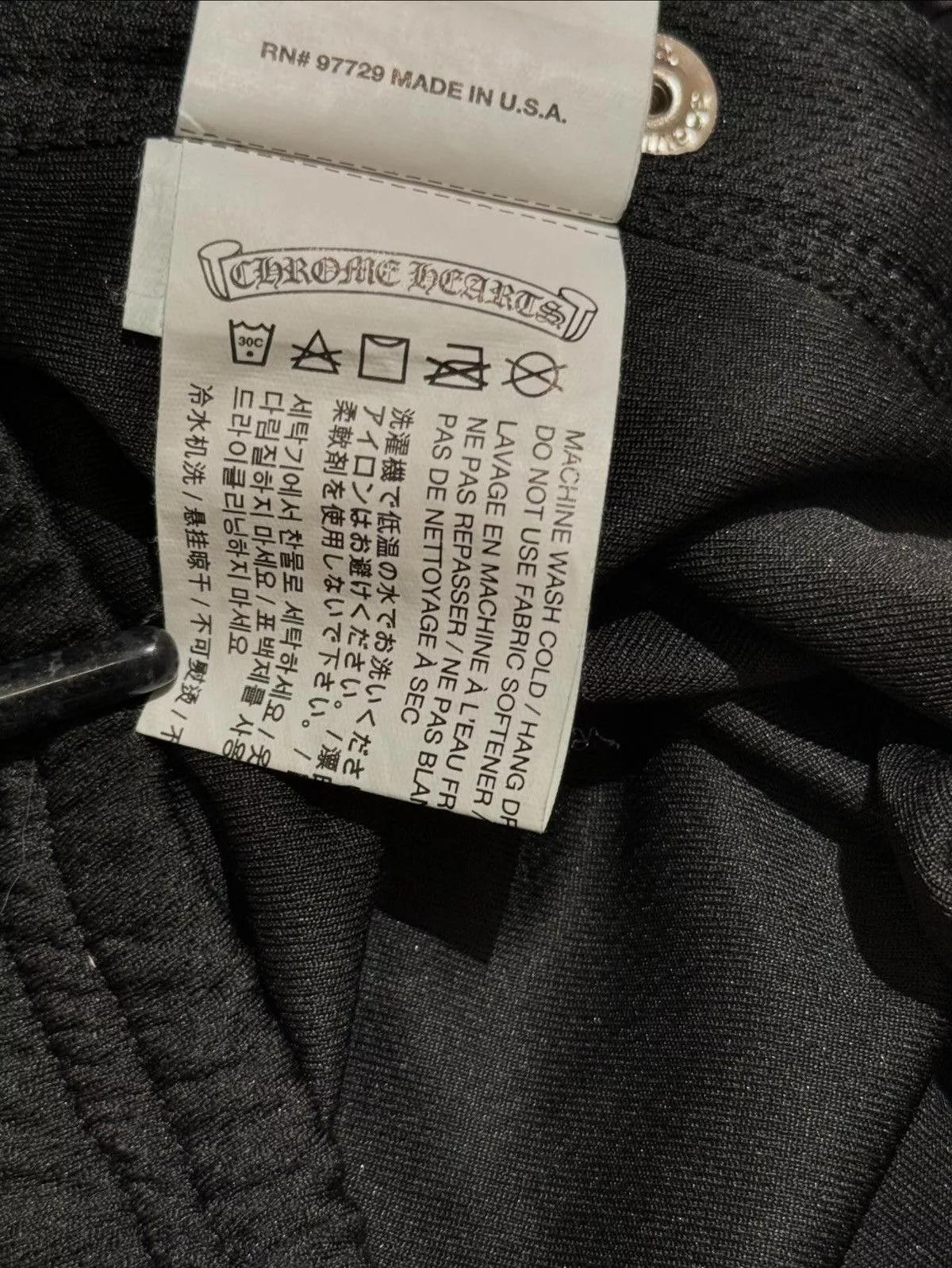 Chrome Hearts Shorts Chrome hearts tennis shorts Black