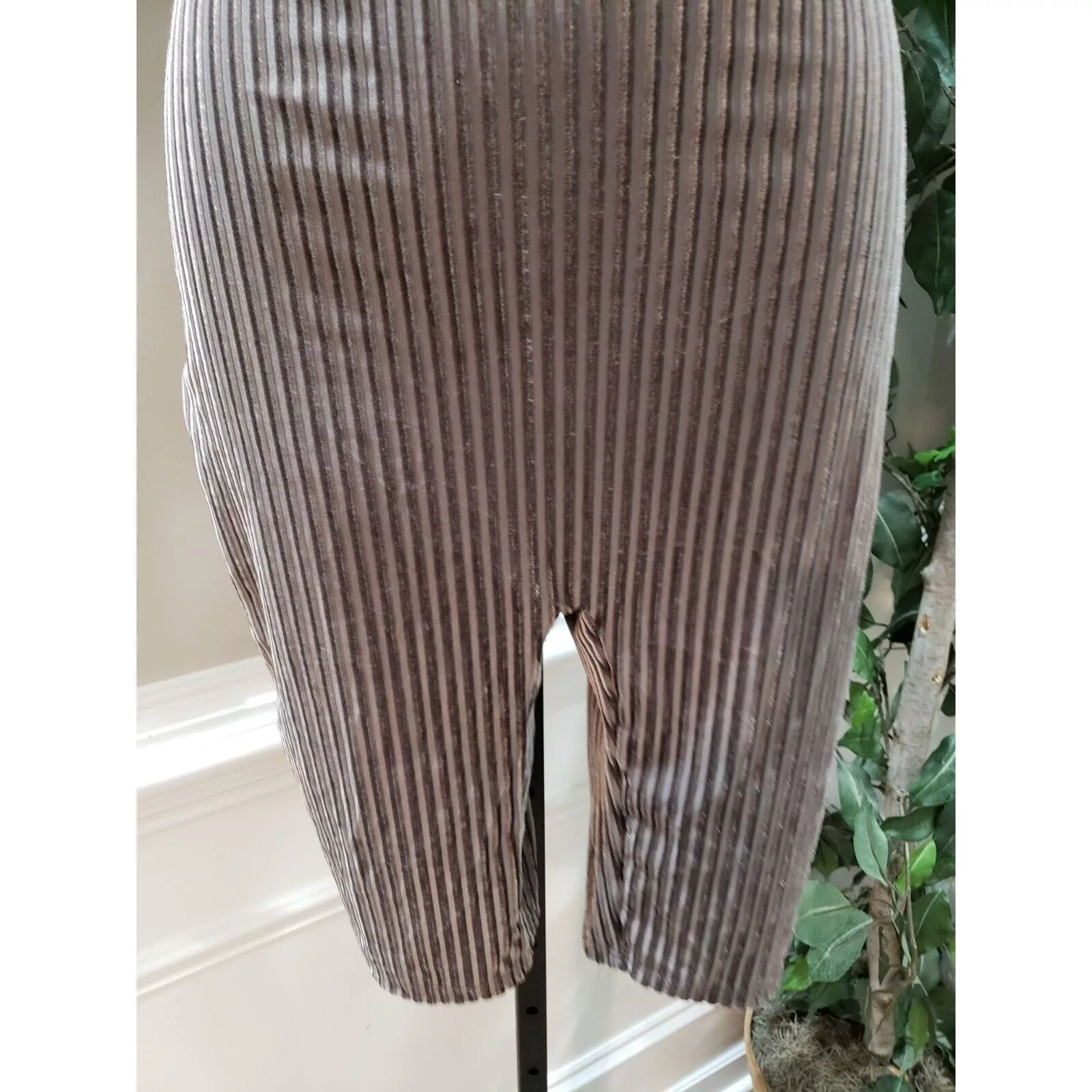 Other Bodysuits Other Women's Striped Polyester Sleeveless Casual Romper Size M Gray