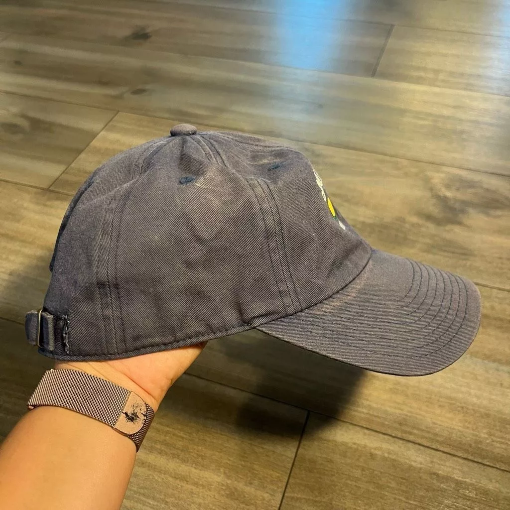 The Masters Hats The Masters Masters Golf Grey Casual Athletic Strapback Hat Gray