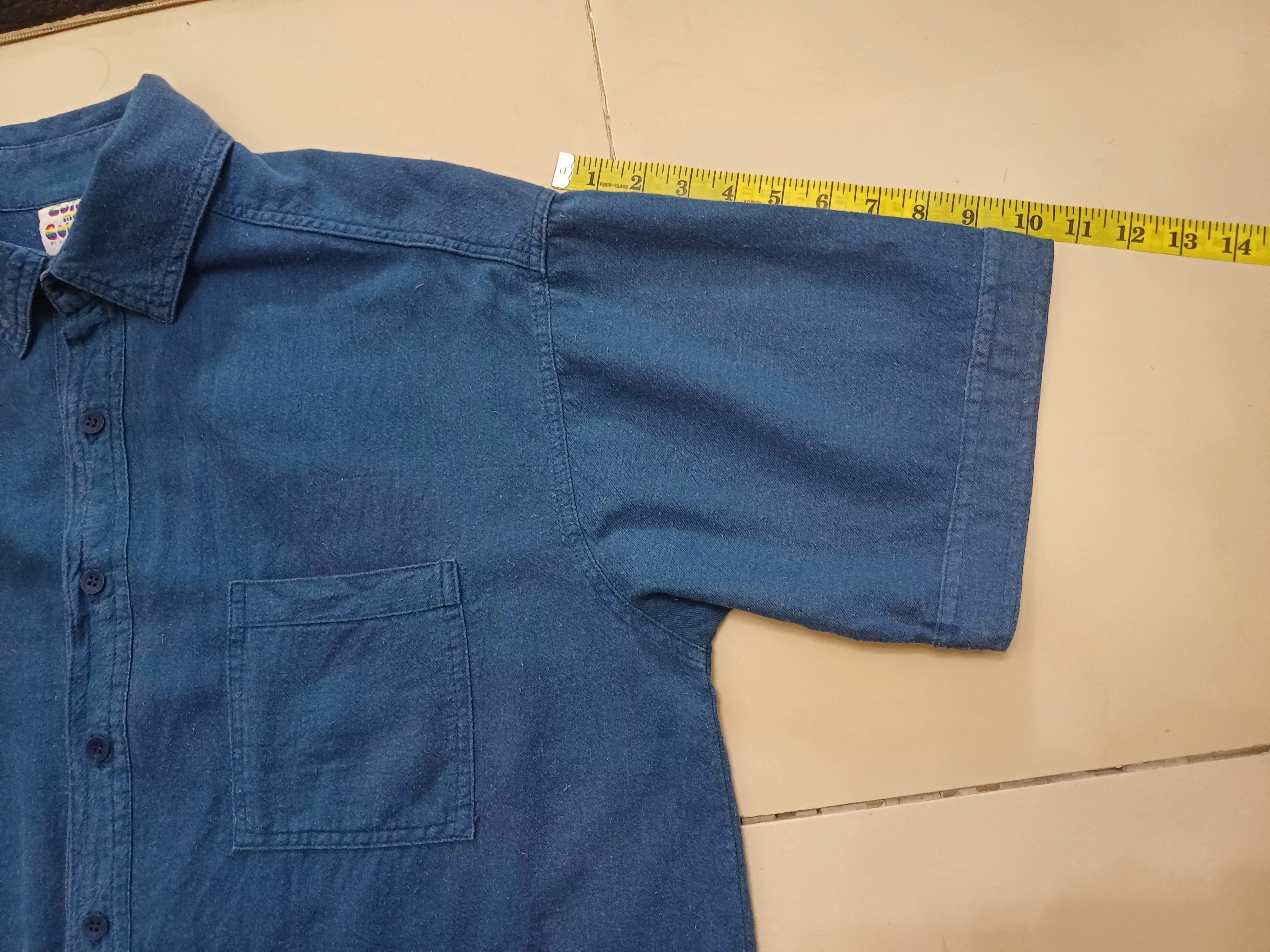 Other Shirts Button Ups Other Oversized vintage double pocket shirt 🔥🔥🔥 Blue