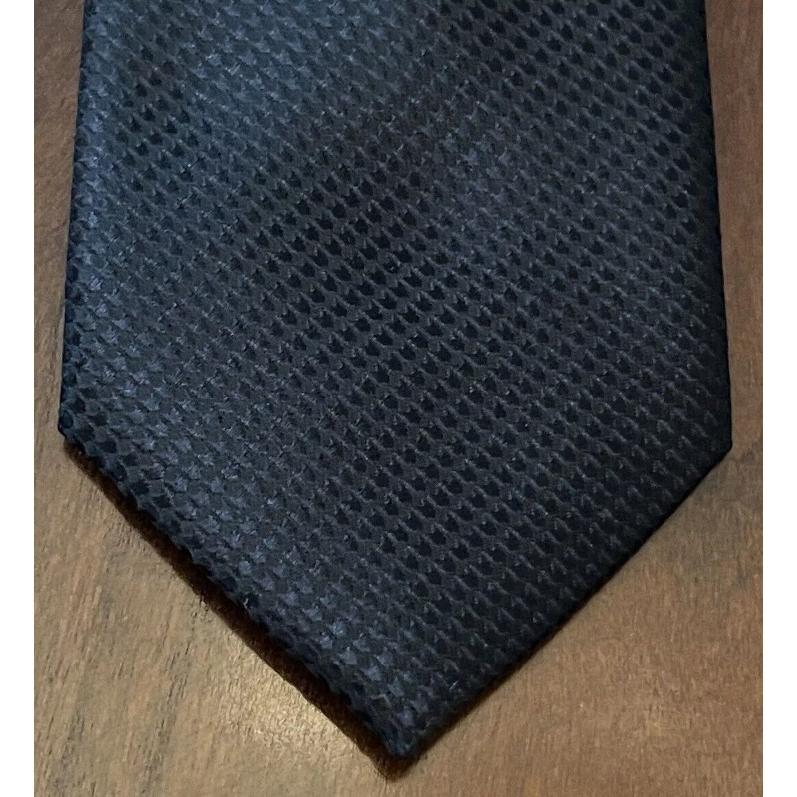 Bill Blass Ties Pocketsquares Bill Blass Black Hand Made 100% Polyester Made In China