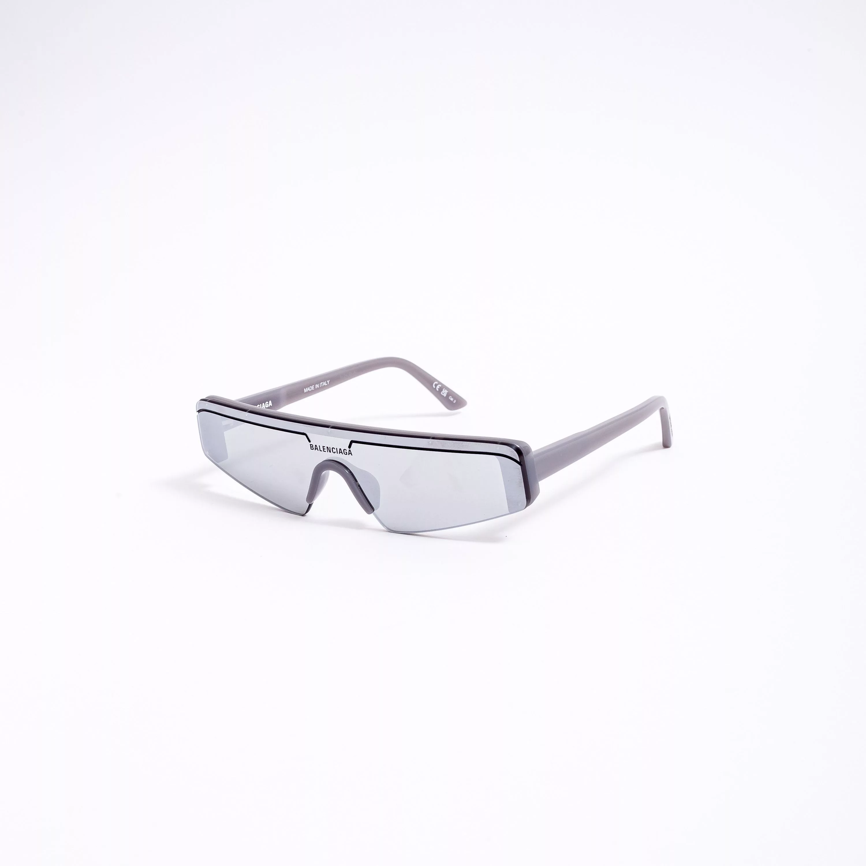 Balenciaga Sunglasses BALENCIAGA BB0003S 011 GRAY SILVER
