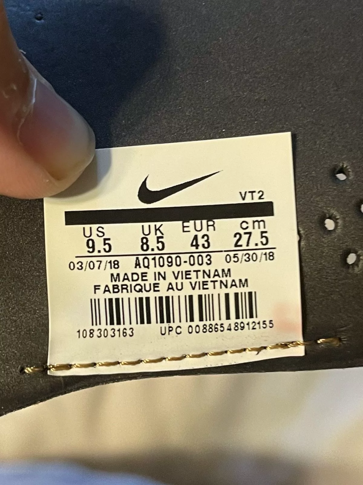Nike Low Top Sneakers Nike React Element 87 Dark Grey Gray