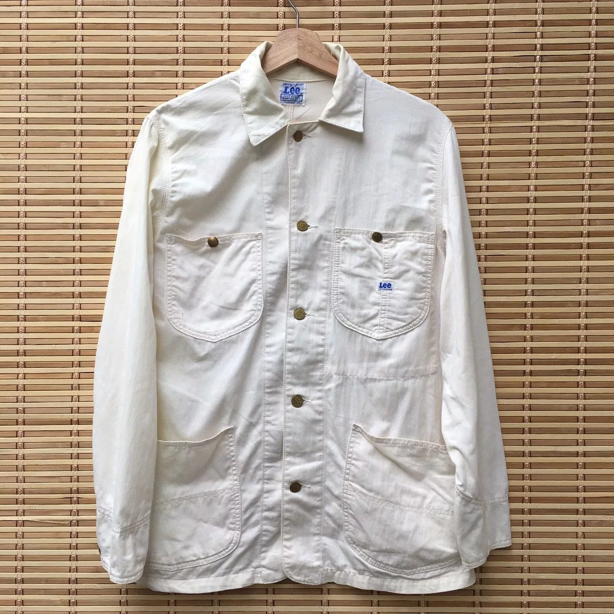 Lee Shirts Button Ups Lee Jelt Denim Button Up White Streetwear
