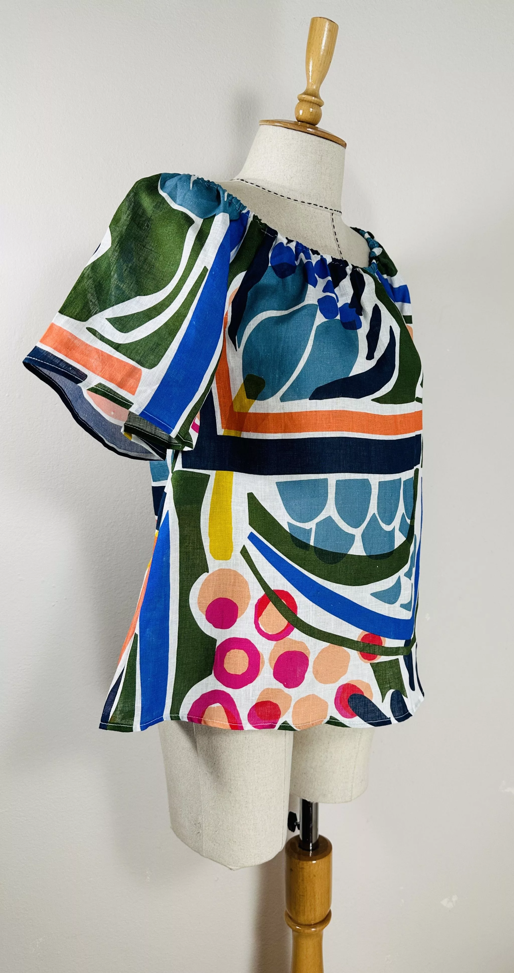 120% Lino Blouses 120% Lino Linen top blouse Multi