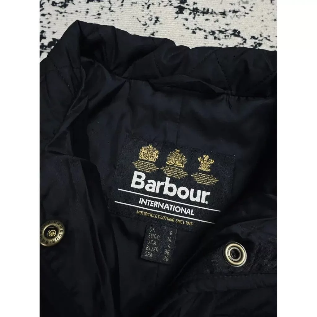 Barbour Jackets Barbour Jacket Puffer Black Size 36