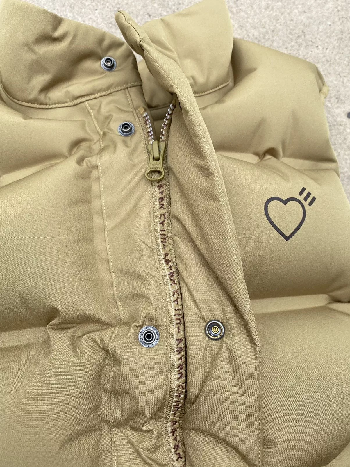 Human Made Vests HUMAN MADE INFLATABLE VEST Beige