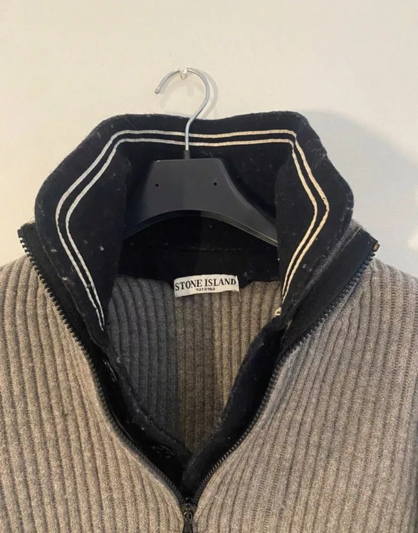 Stone Island Sweaters Stone Island wool sweater Brown