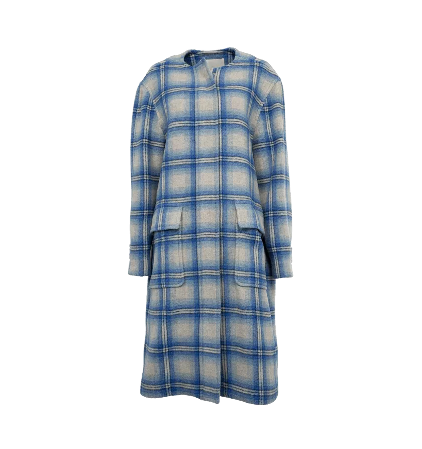 Isabel Marant Coats Isabel Marant o1h1sh10624 Coat in Blue
