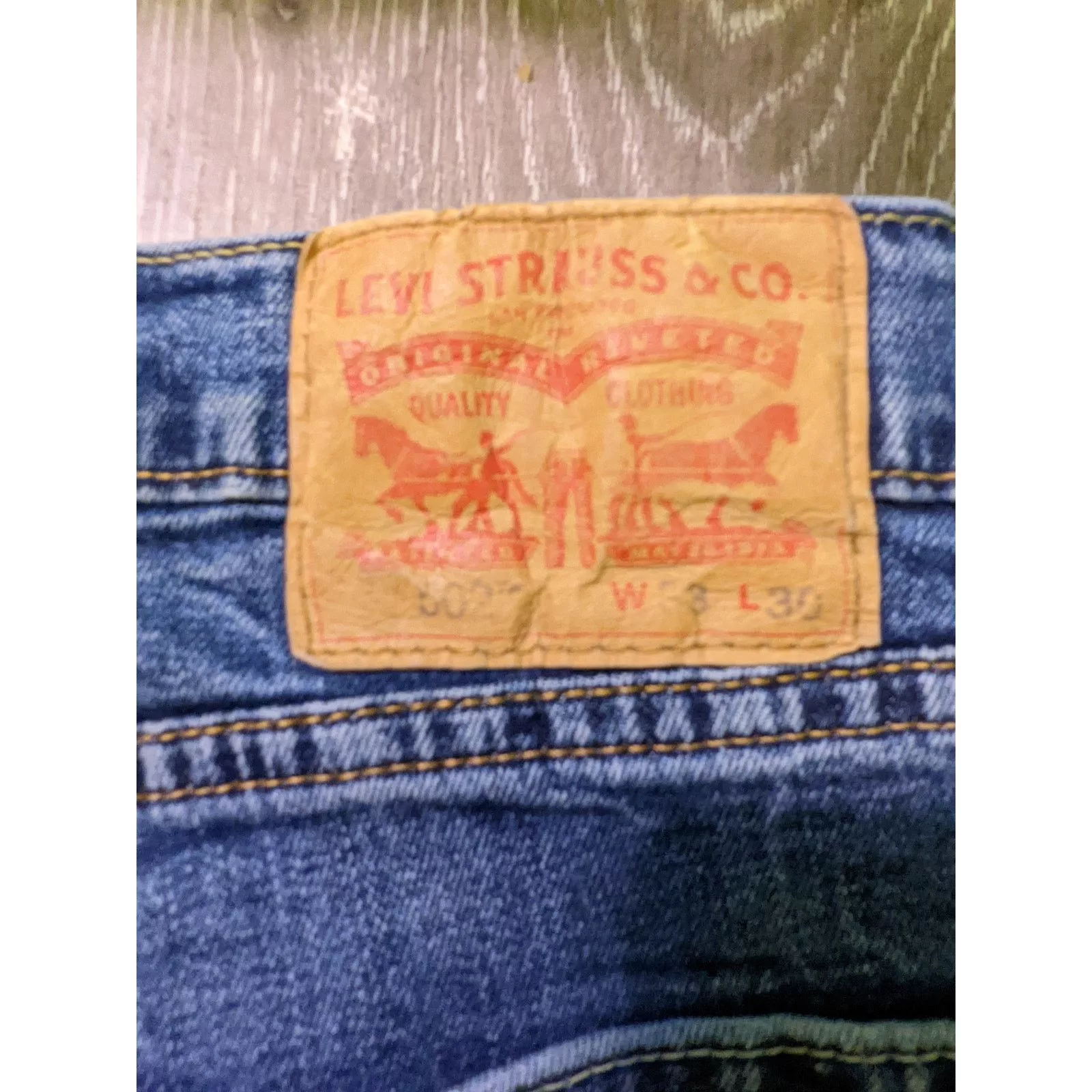 Levi's Casual Pants Levi's Stretch Blue Jean Denim
