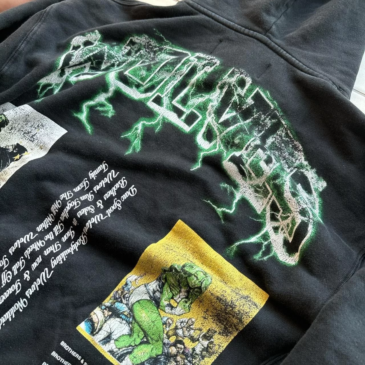 Marvel Comics Sweatshirts Hoodies Marvel Comics Rare marvel she hulk hoodie Black