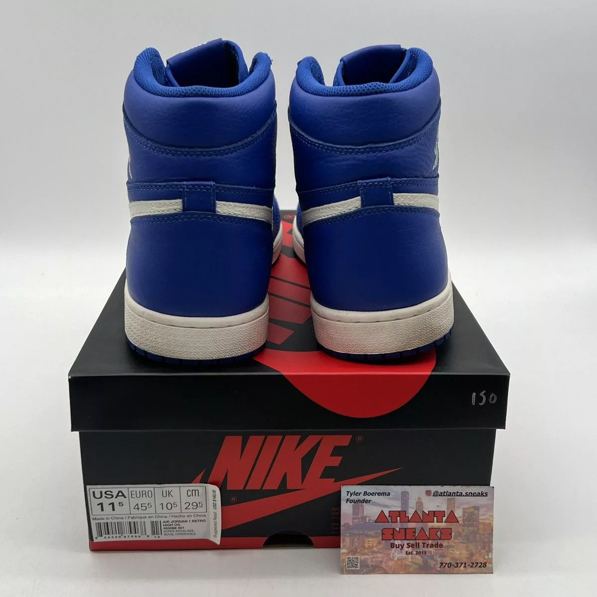 Nike Hi Top Sneakers Nike Air Jordan 1 High hyper royal Blue