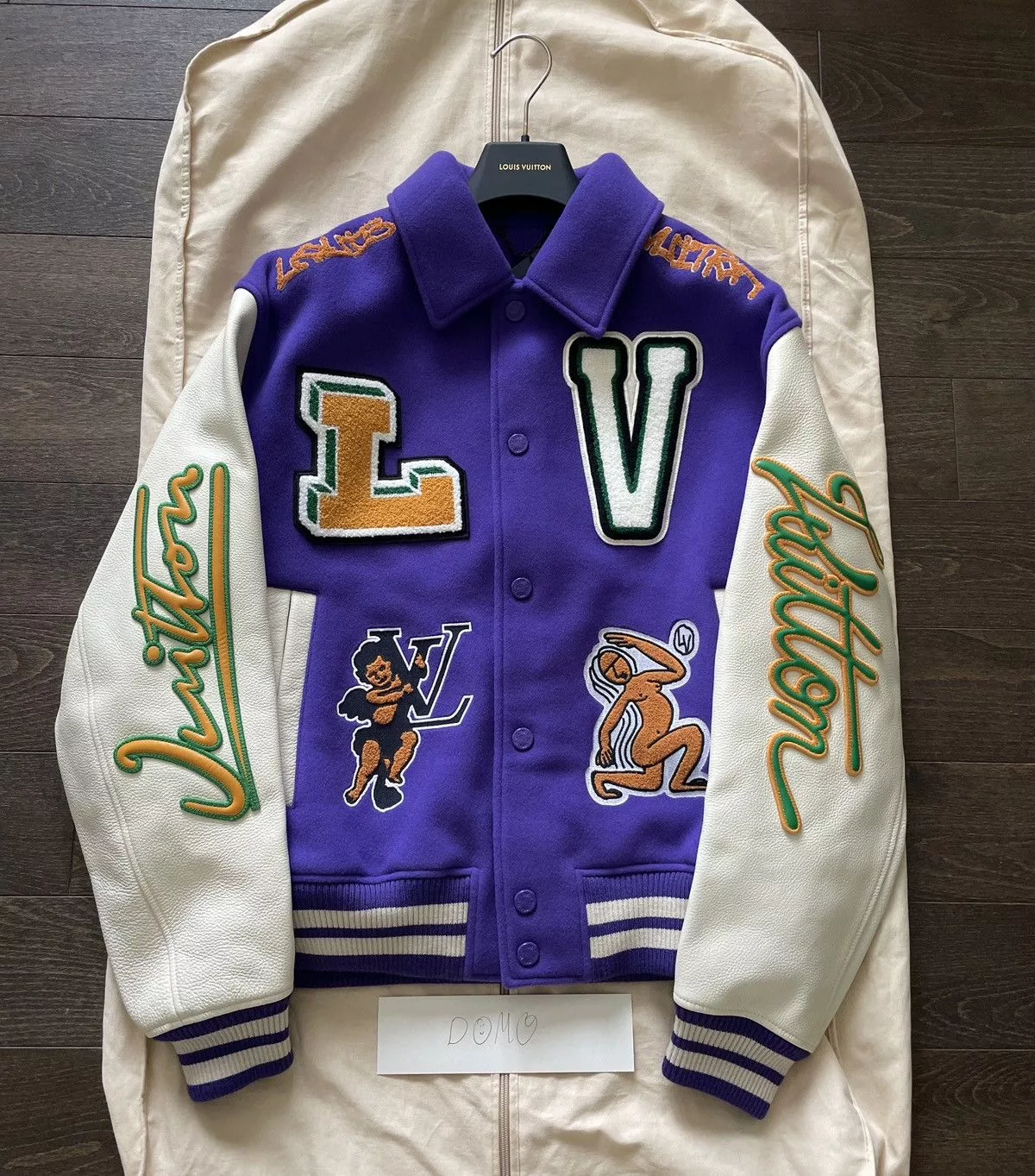 Louis Vuitton Leather Jackets Louis Vuitton x Virgil Abloh Purple