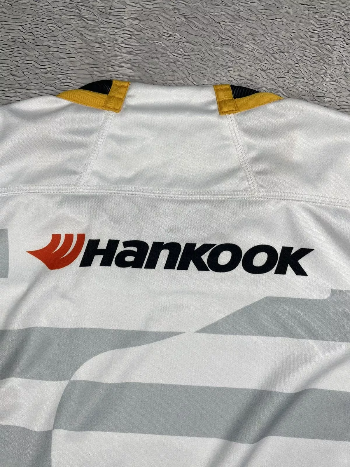 Macron Jerseys Macron × Vintage Vintage Northampton Saints Macron Rugby Team jersey blokcore White