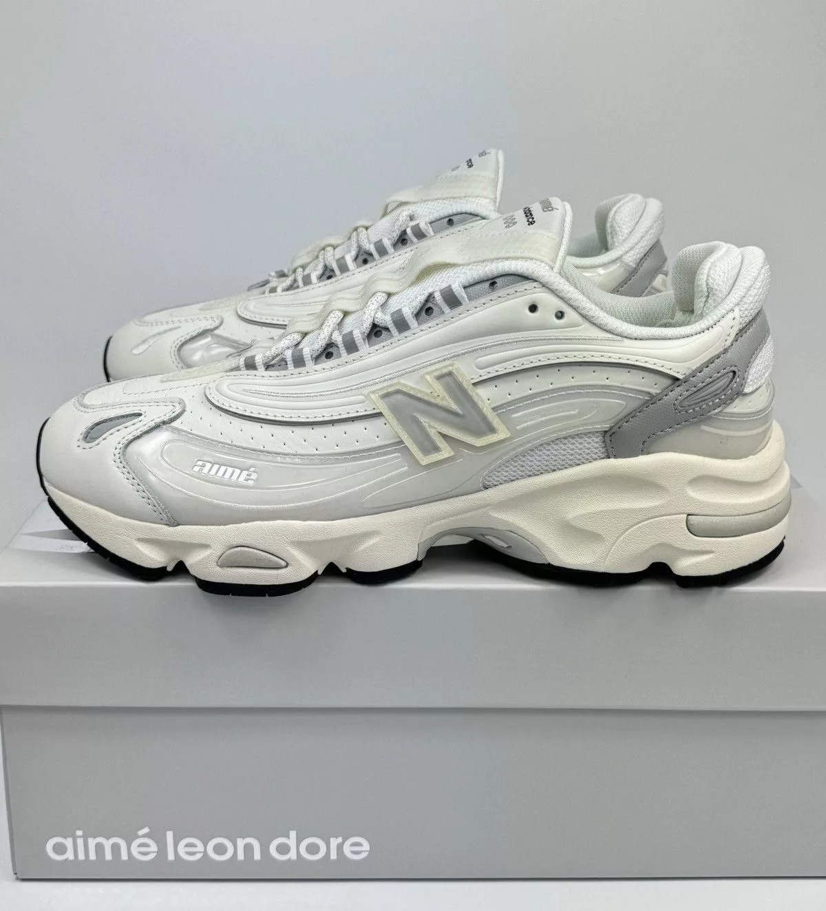 Aime Leon Dore Low Top Sneakers Aime Leon Dore × New Balance NEW BALANCE X AIME LEON DORE SNEAKERS White