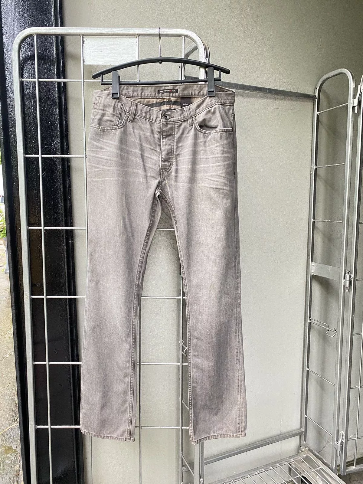 John Varvatos Denim John Varvatos grey denim jeans Gray