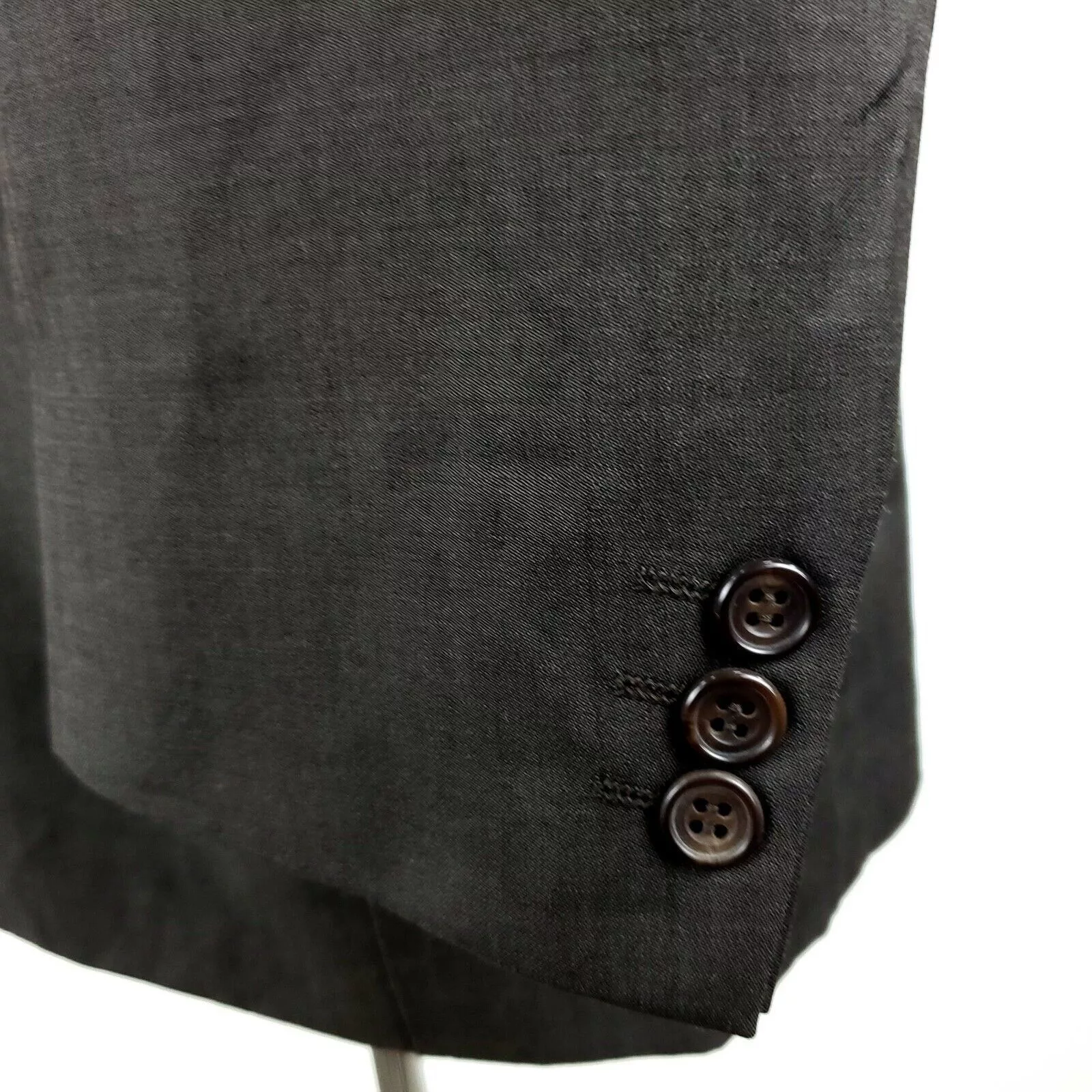 Savile Row Suits Alexandre London Savile Row 40L 2 Button Brown Wool Silk 2 P