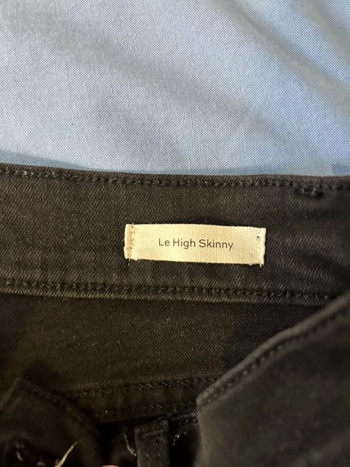 Frame Jeans frame le high skinny Black