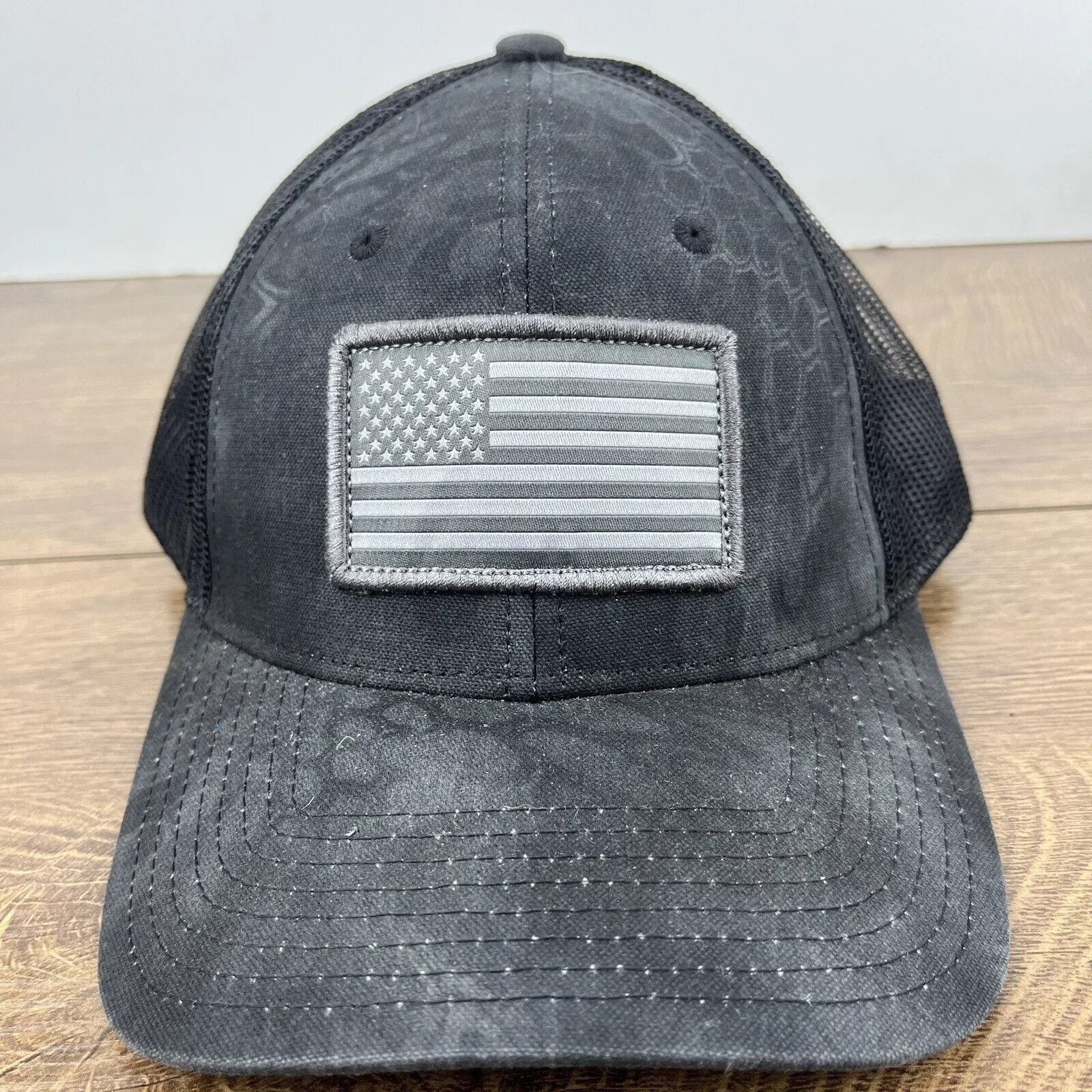 Other Hats Other USA Flag Snapback Hat American Flag Gray Hat Adjustable Adul