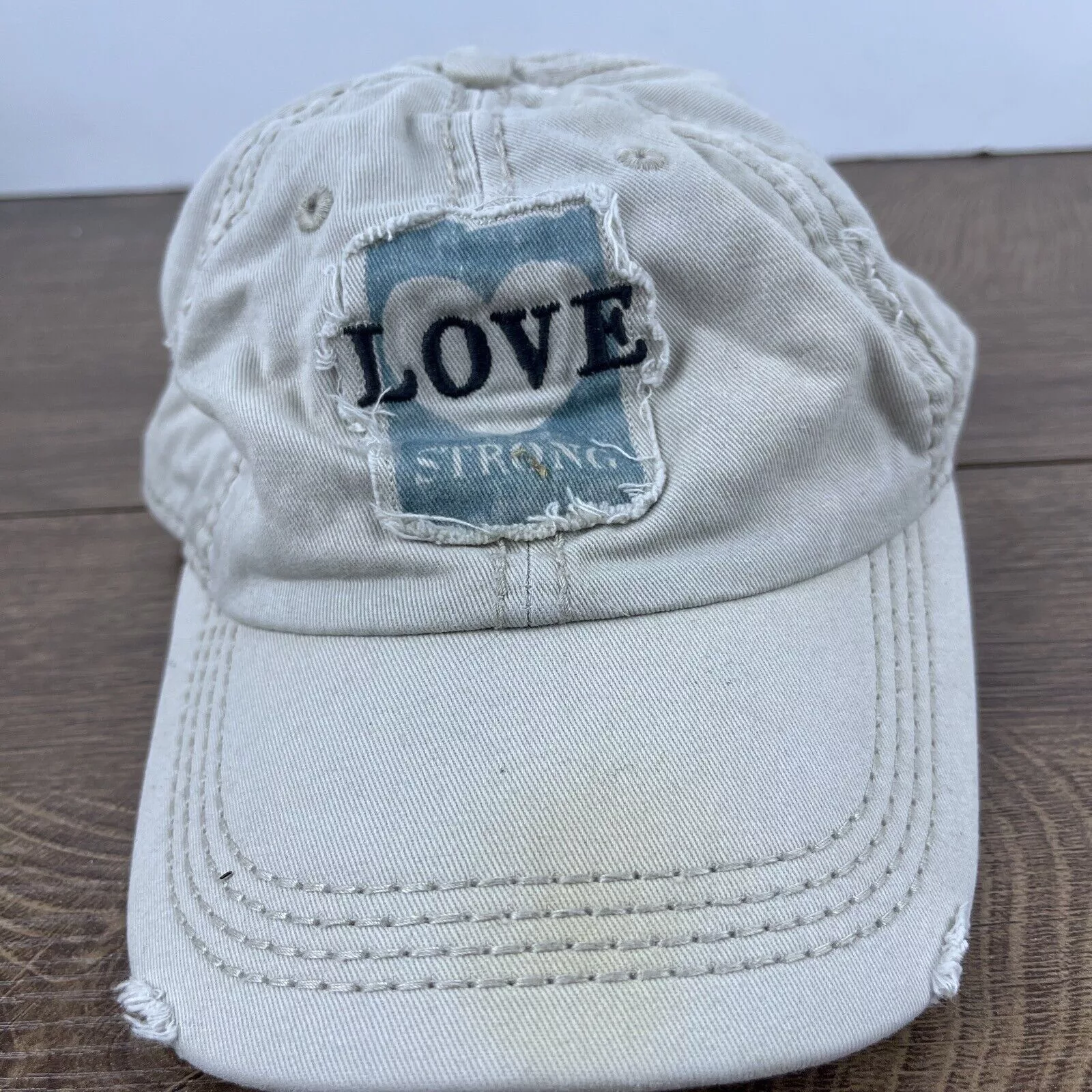 Other Hats Other Love Strong Hat Love Strong Hat Tan Brown Hat Adjustable Tan
