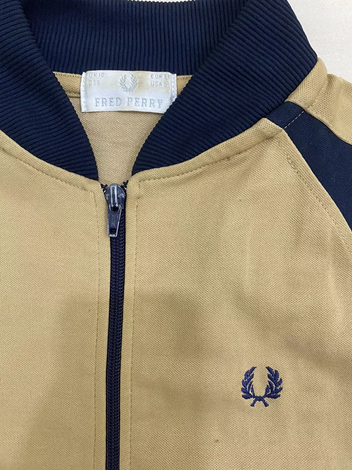 Fred Perry Light Jackets Fred Perry × Vintage Fred Perry Tracktop Blue