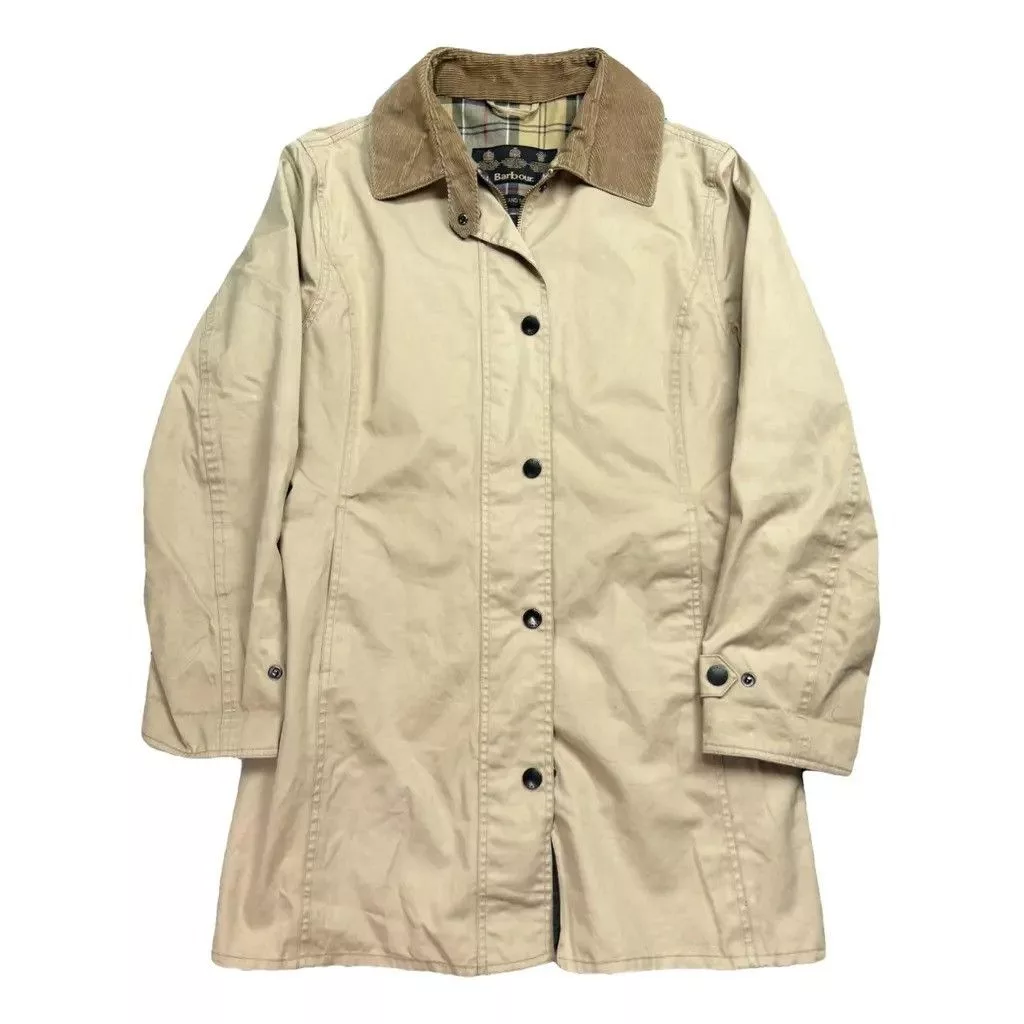 Barbour Coats Barbour coat with pattern Size: 42 fit XL Beige