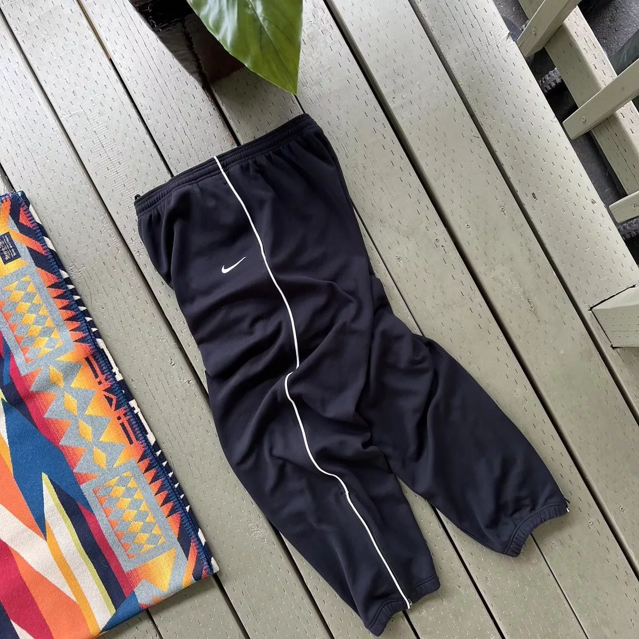 Nike Sweatpants Joggers Vintage Nike Track Pants Black