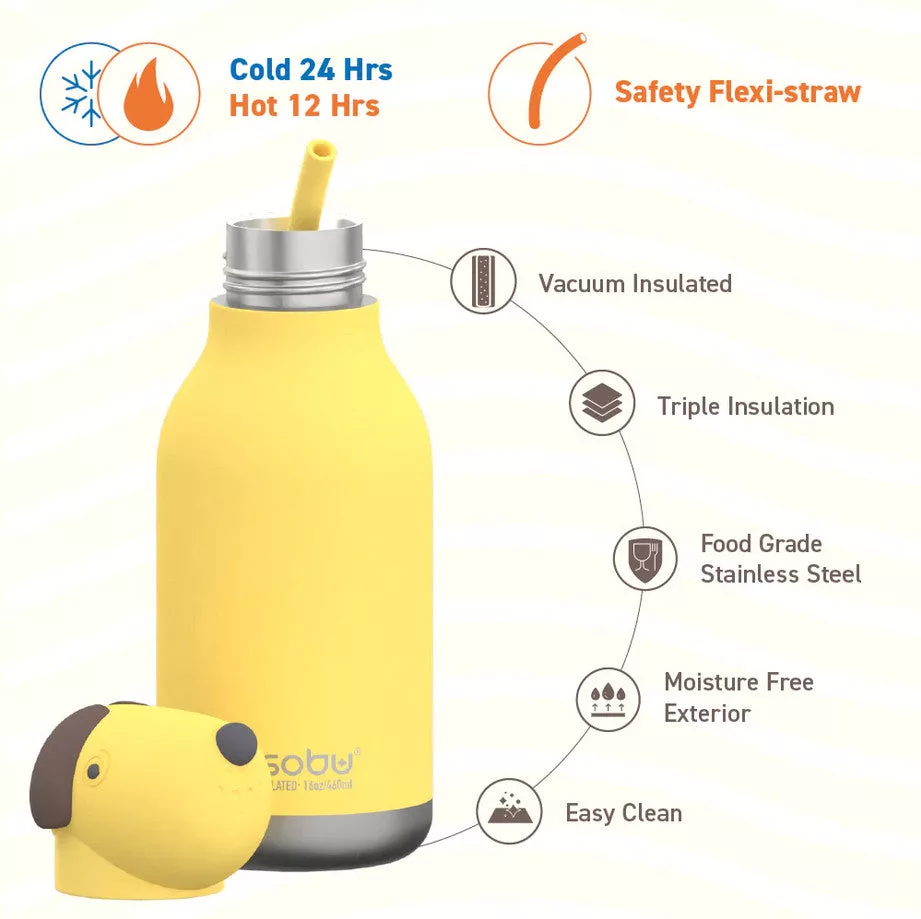Stainless Water Bottle Bestie Dog