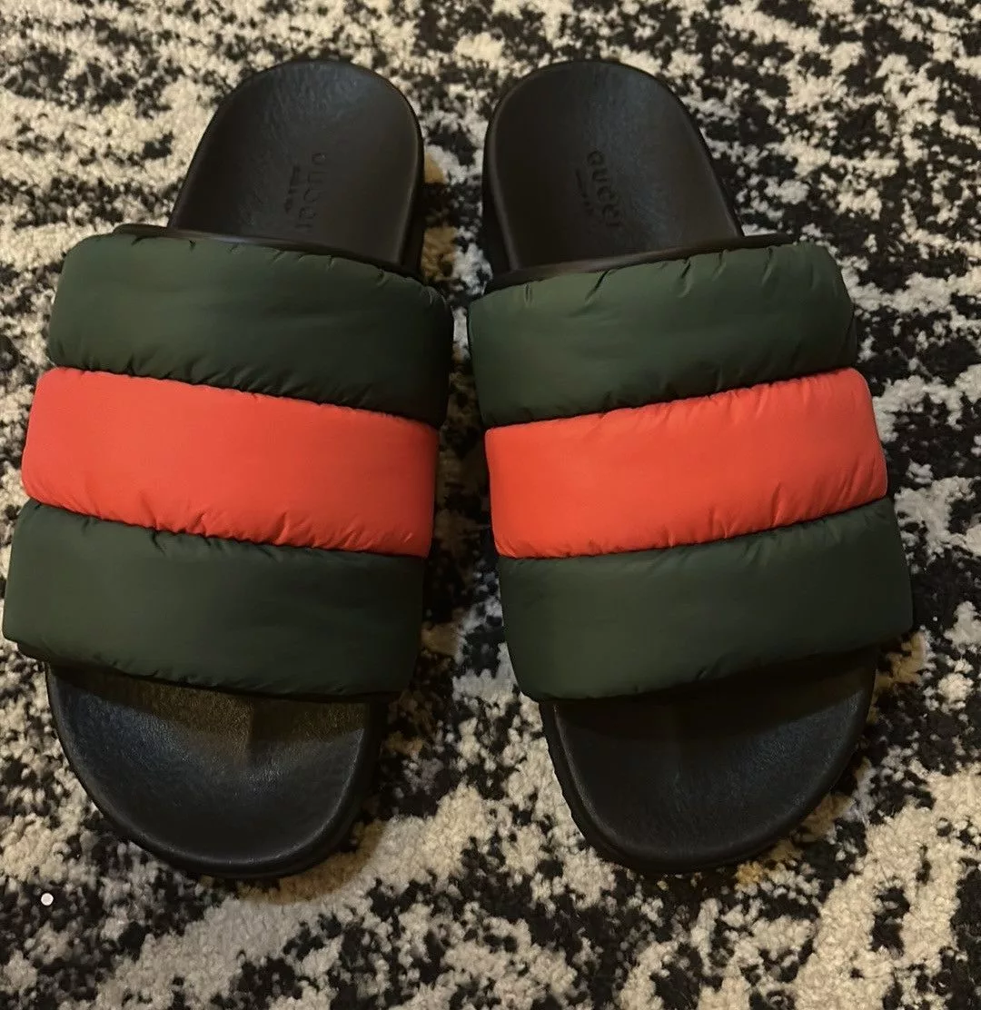 Gucci Sandals Gucci Padded Web Sandal Slide size 41 Multi