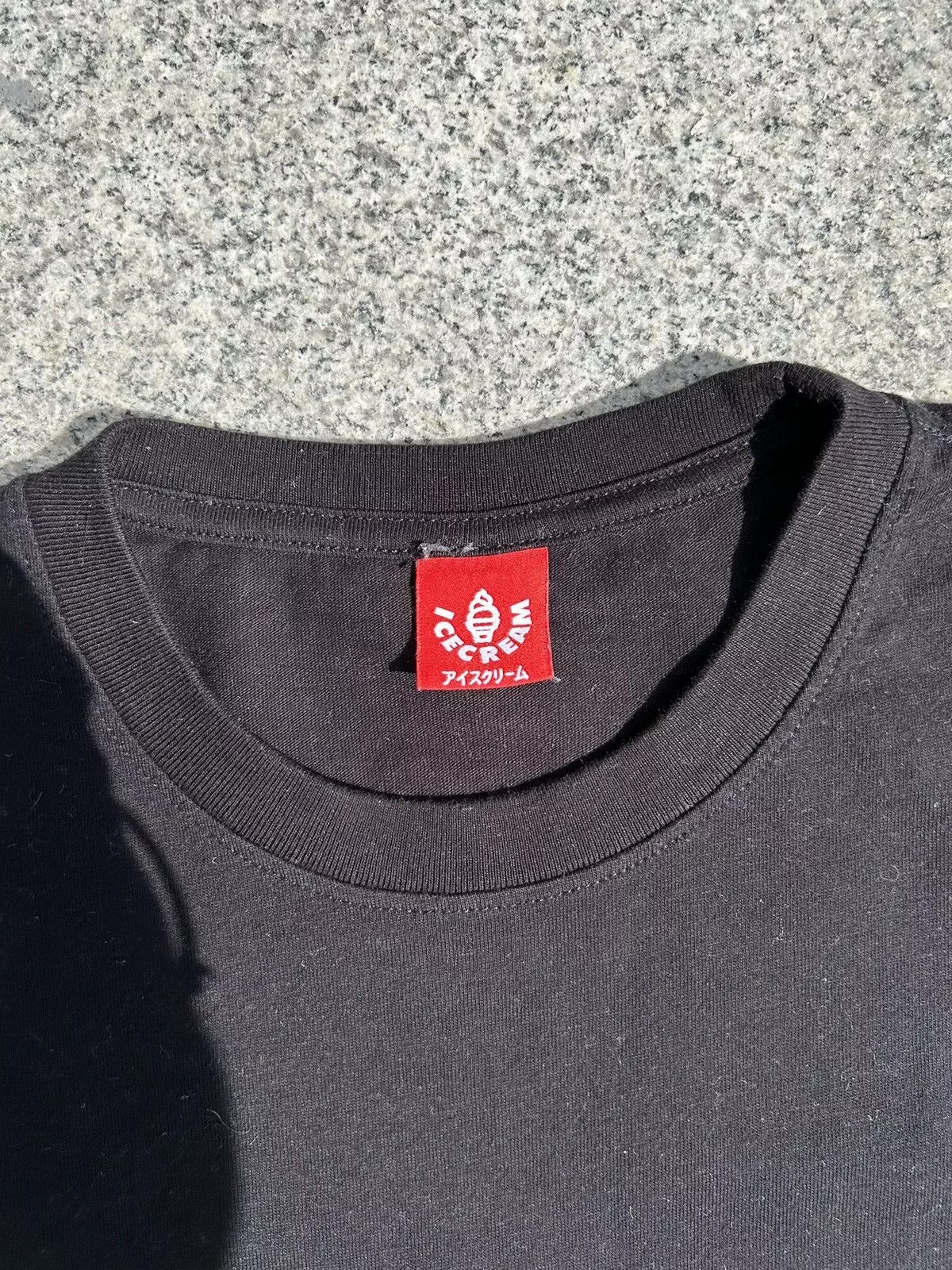 Icecream Short Sleeve T Shirts Icecream tee Black
