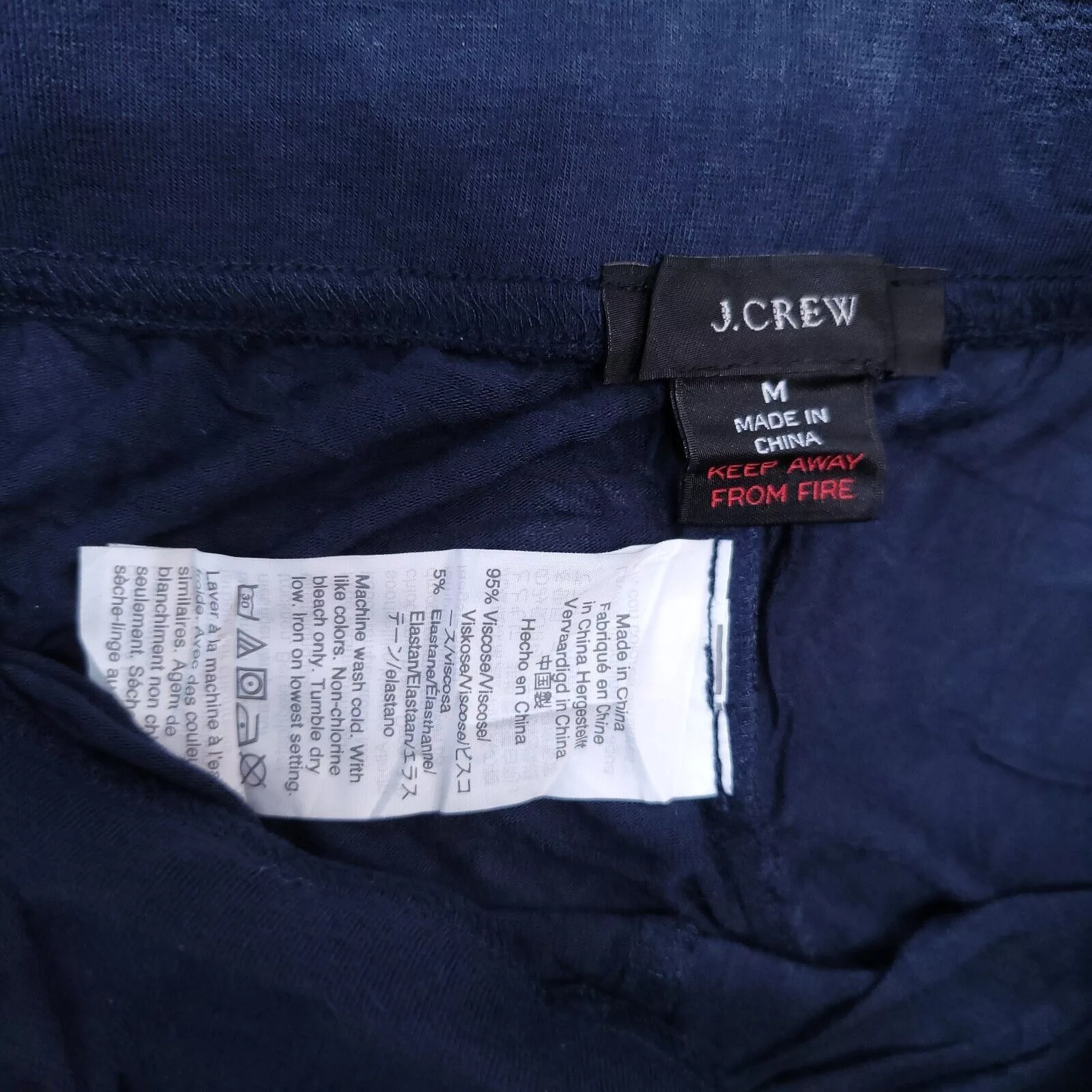 J.Crew Shorts J.Crew JCrew Athletic Drawstring Shorts Womens Size Medium M Blue