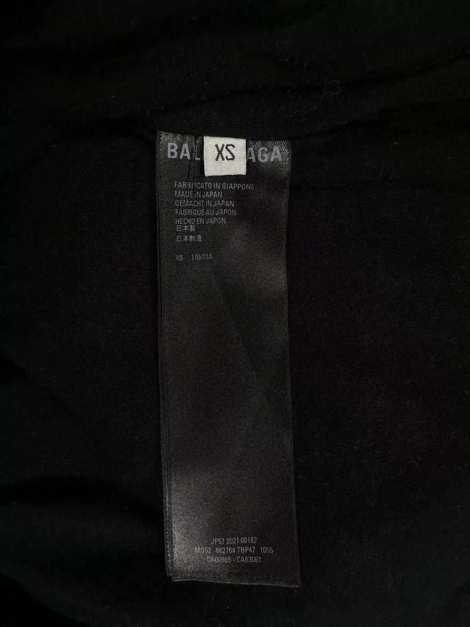Balenciaga Denim balenciaga distressed denim slashed Black