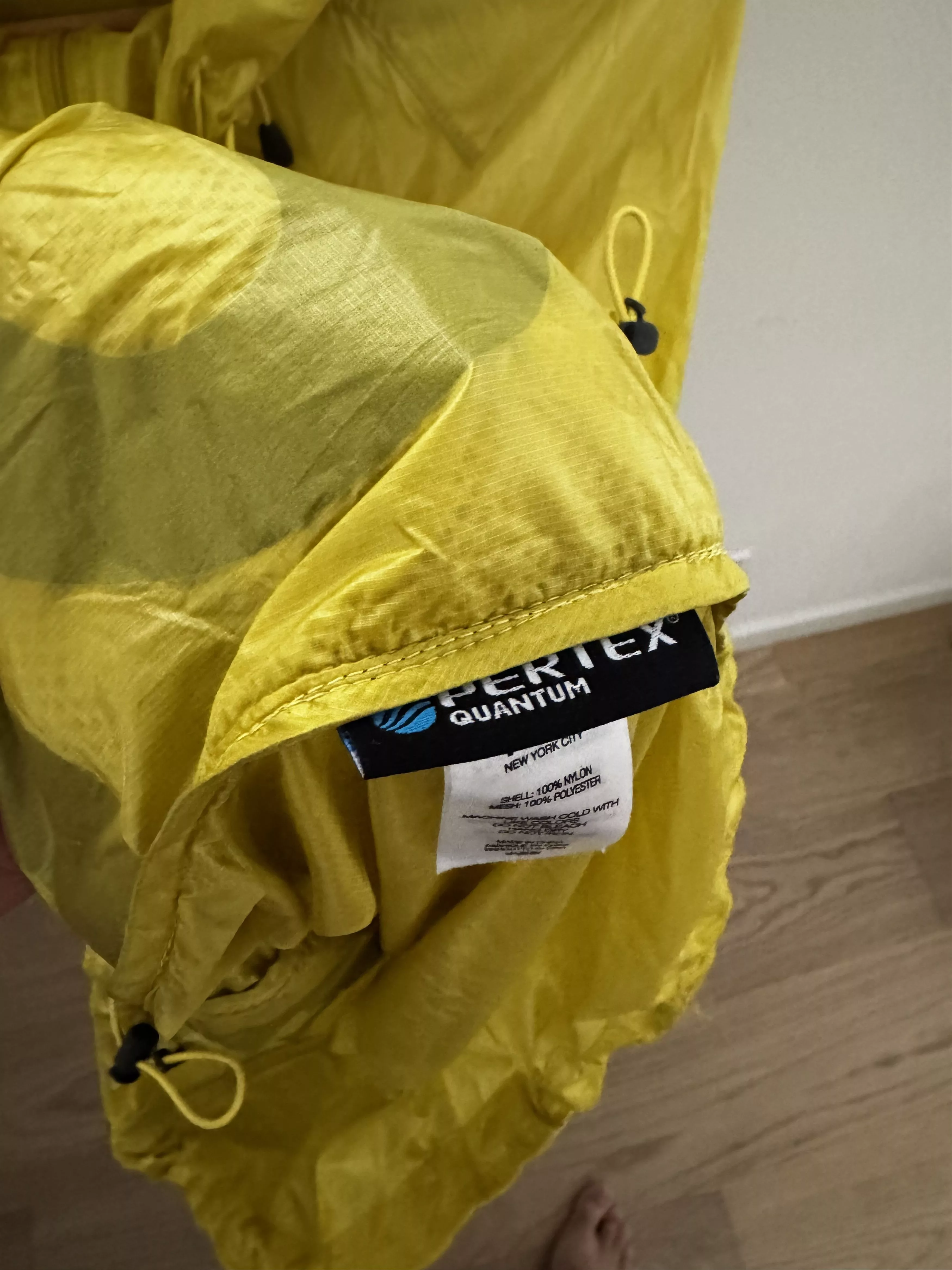 Supreme Light Jackets Supreme Ripstop Hooded Windshell 'Acid Yellow'