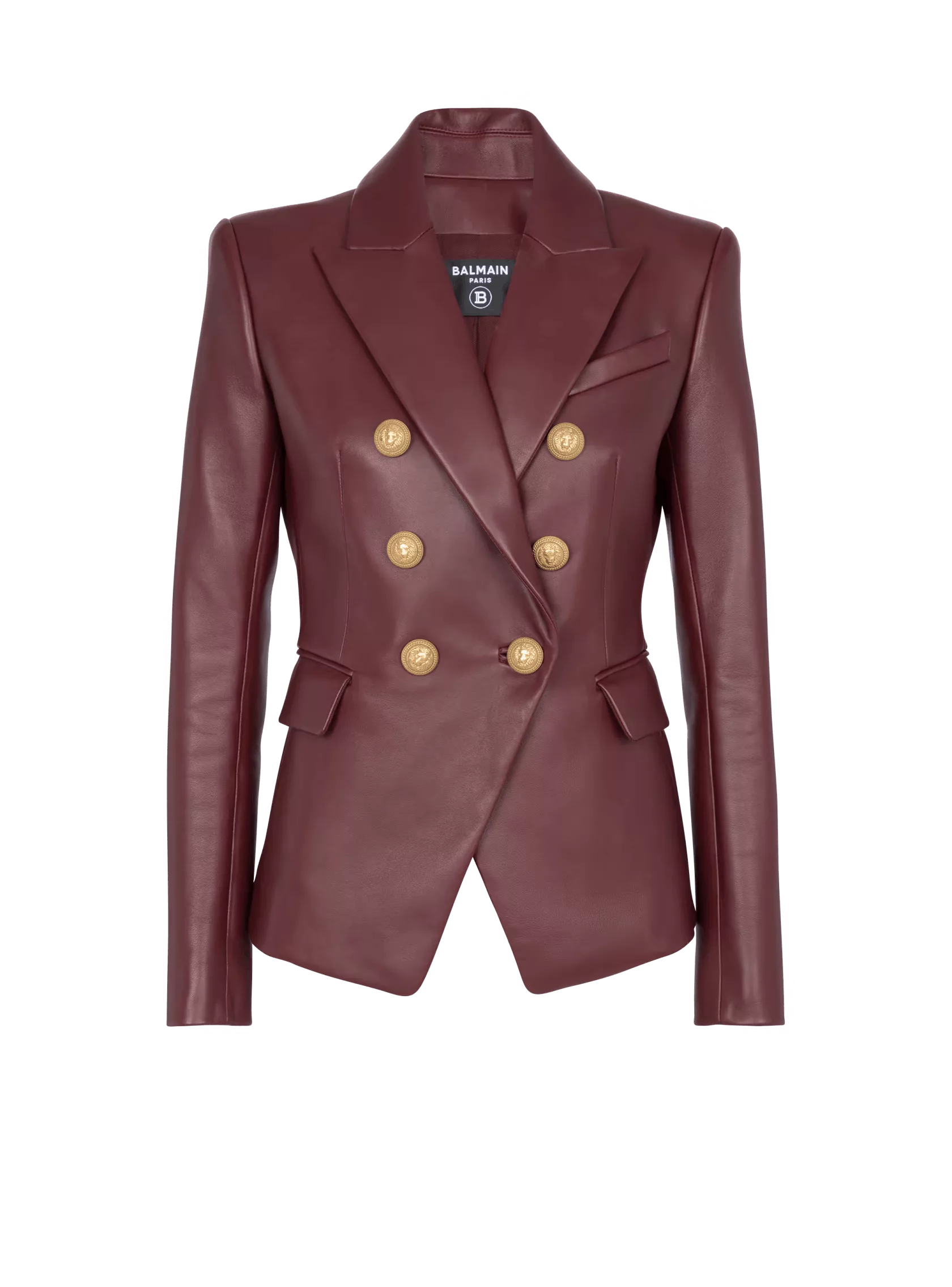 Balmain Jackets Balmain o1w1db10624 Jacket in Brown
