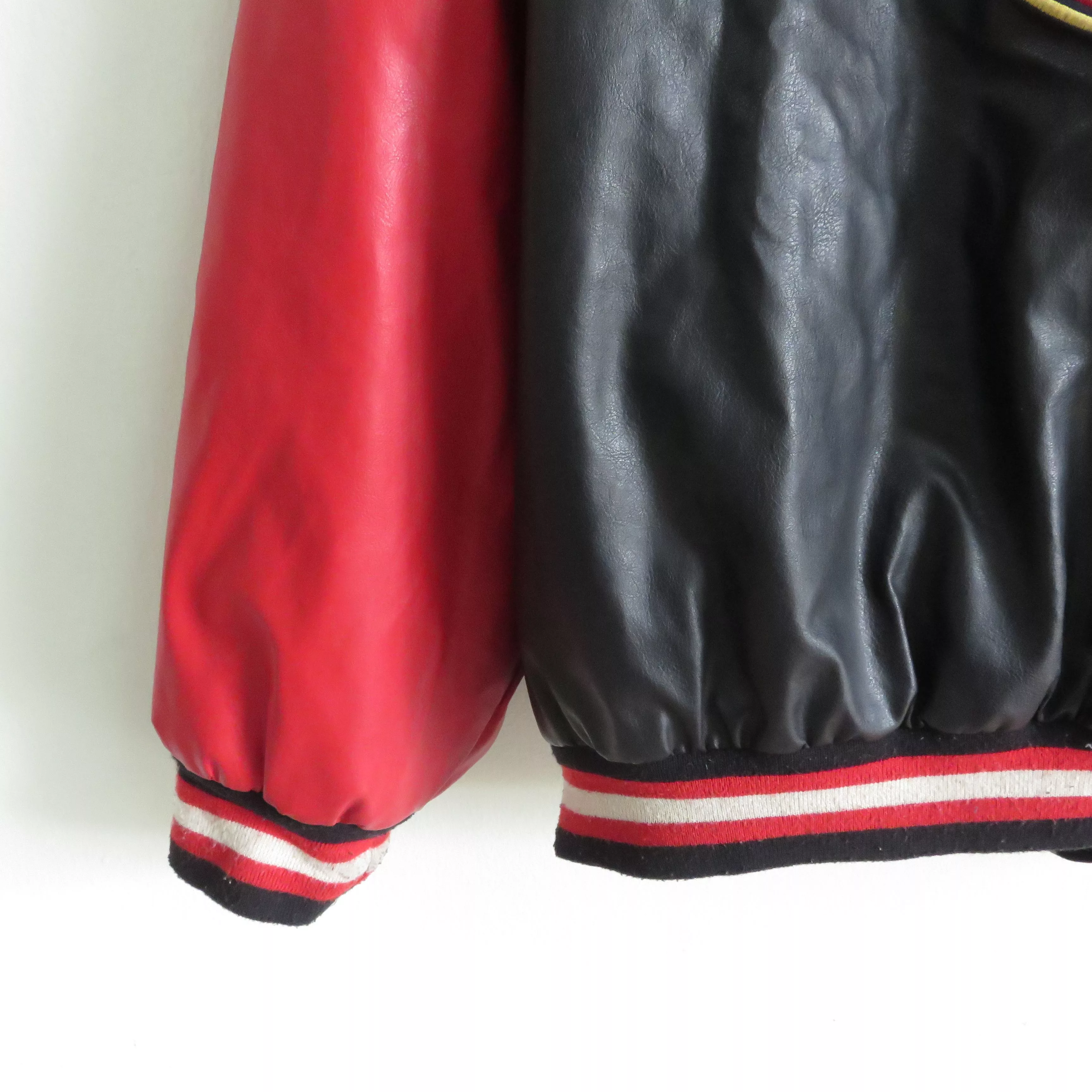 Vintage Light Jackets Vintage Marshall Embroidered Oversize Varsity Multi
