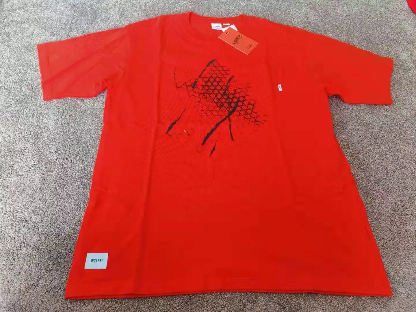 Vans Short Sleeve T Shirts Vans × Wtaps Brand new Wtaps X Vans Orange