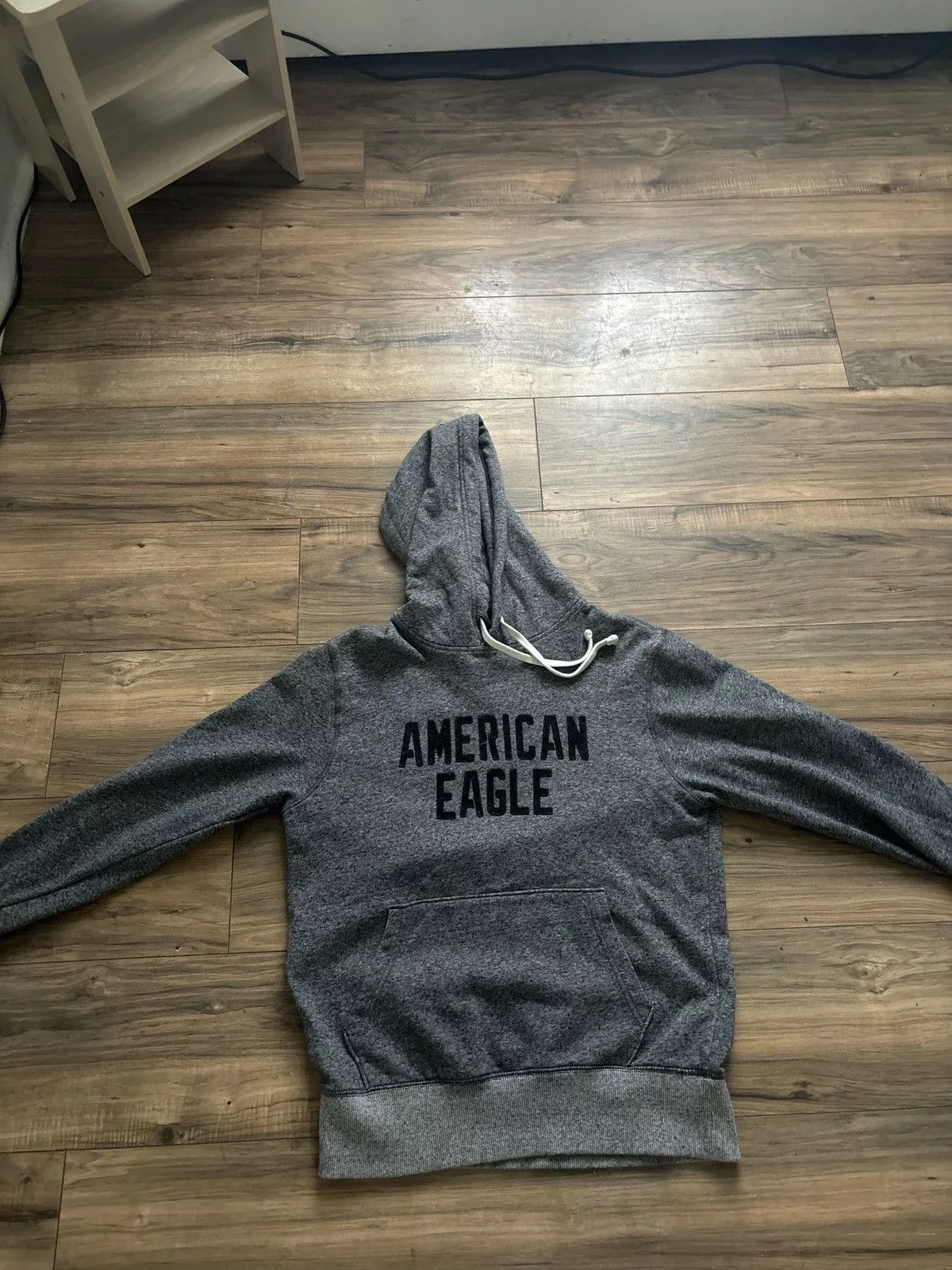 American Eagle Outfitters Sweatshirts Hoodies American Eagle Outfitters × Vintage American Eagle Hoodie Gray