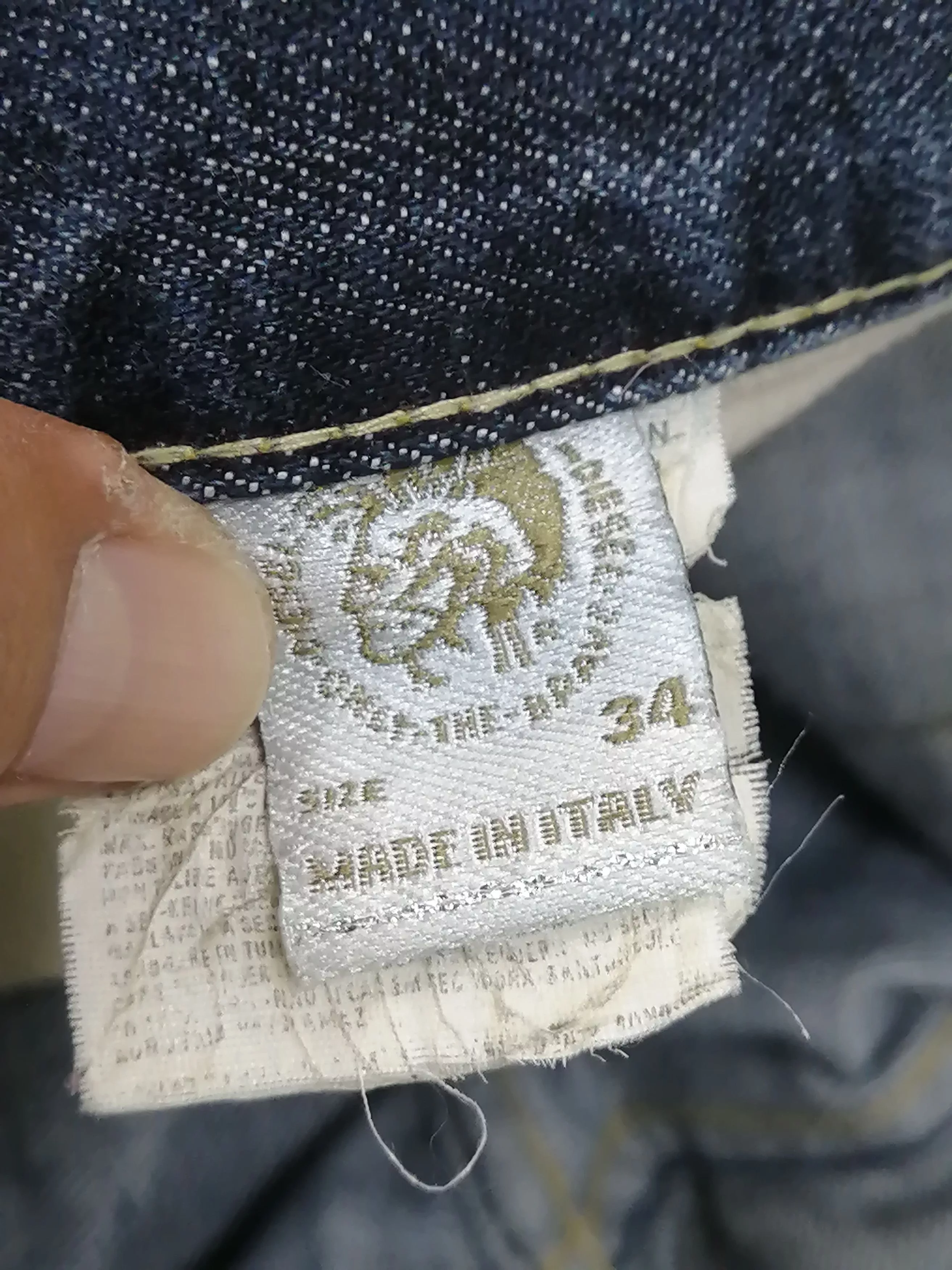 Diesel Denim Diesel Straight Cut Jeans Multi Vintage